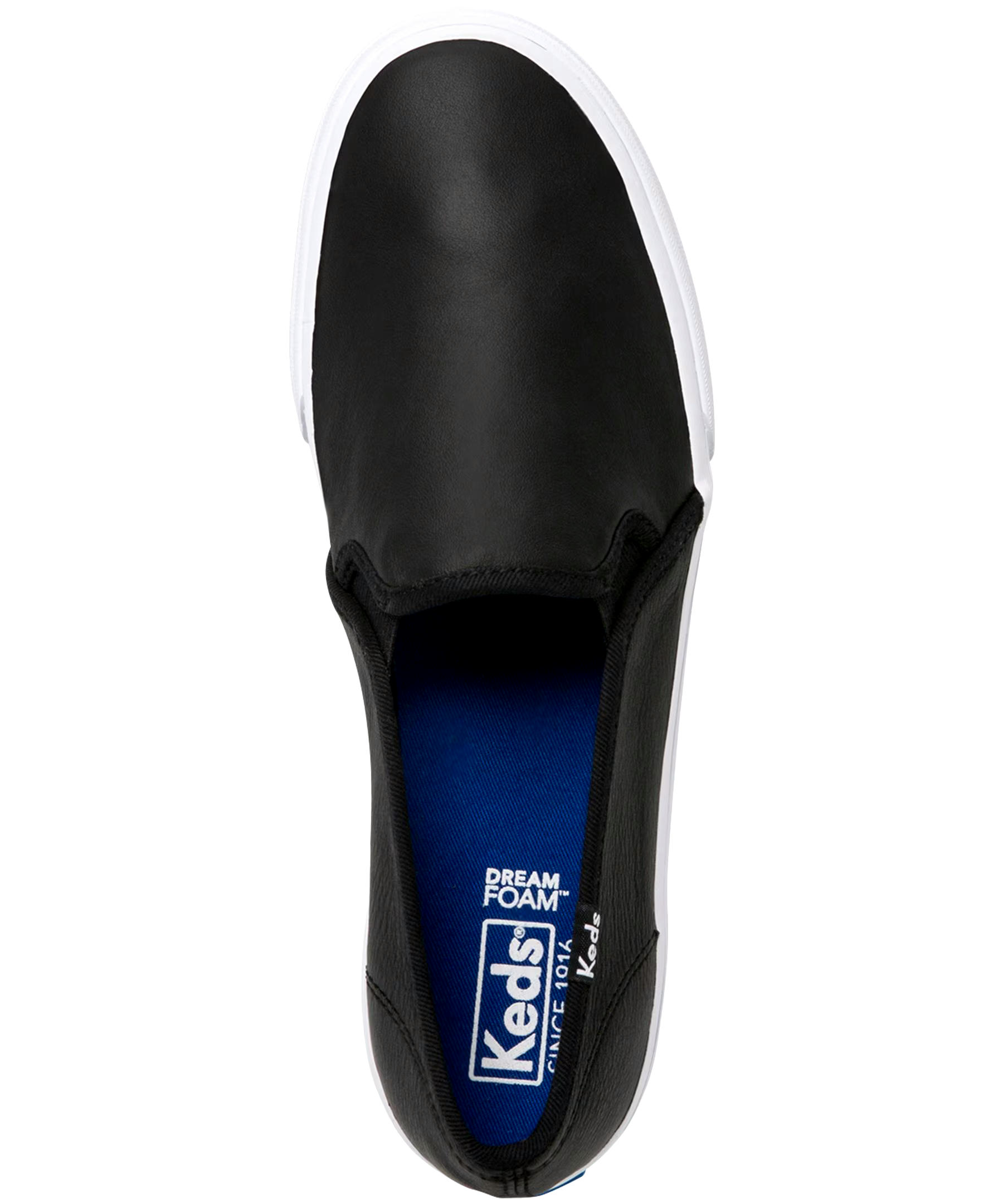 Keds Women's Double Decker Leather Slipon Sneaker