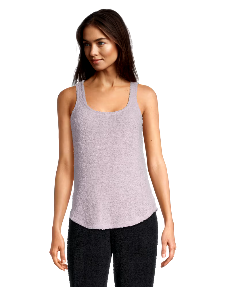 Denver Hayes Women's Cozy Plush Semi-Fitted Pajama Tank