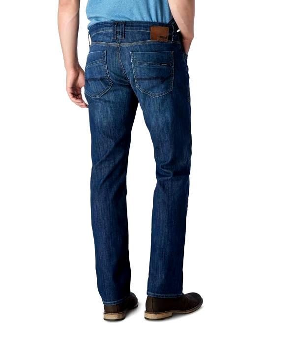Mavi Men's Zach Straight Leg  Jeans - Medium Wash