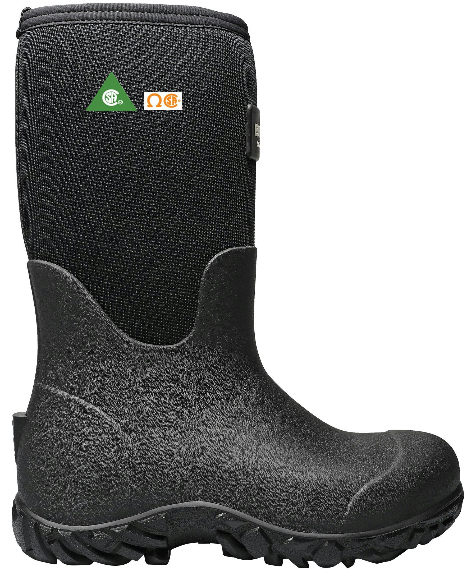 Bogs Men's Workman Composite Toe Composite Plate Waterproof Wet Weather Work Boot