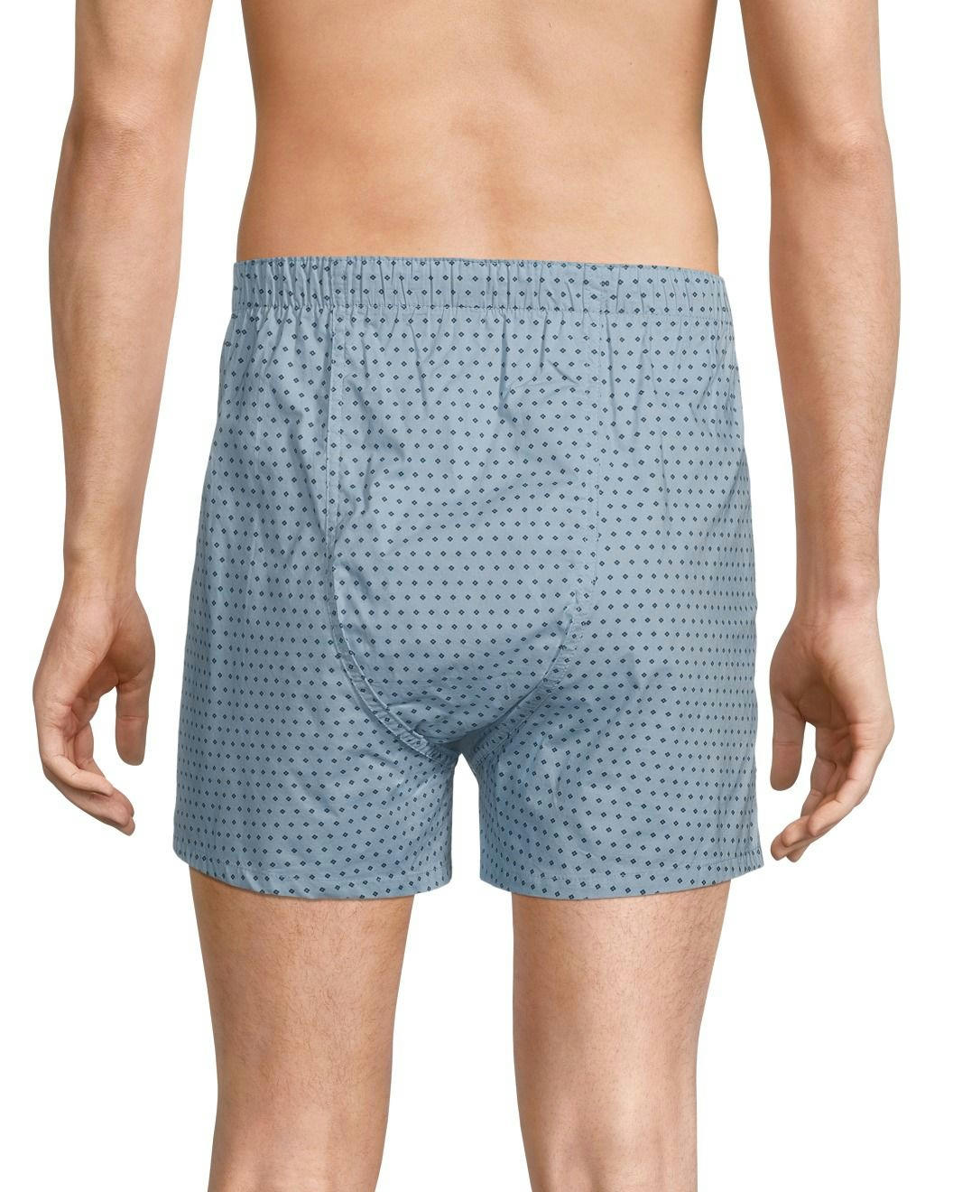Denver Hayes Men's 2 Pack Woven Boxer