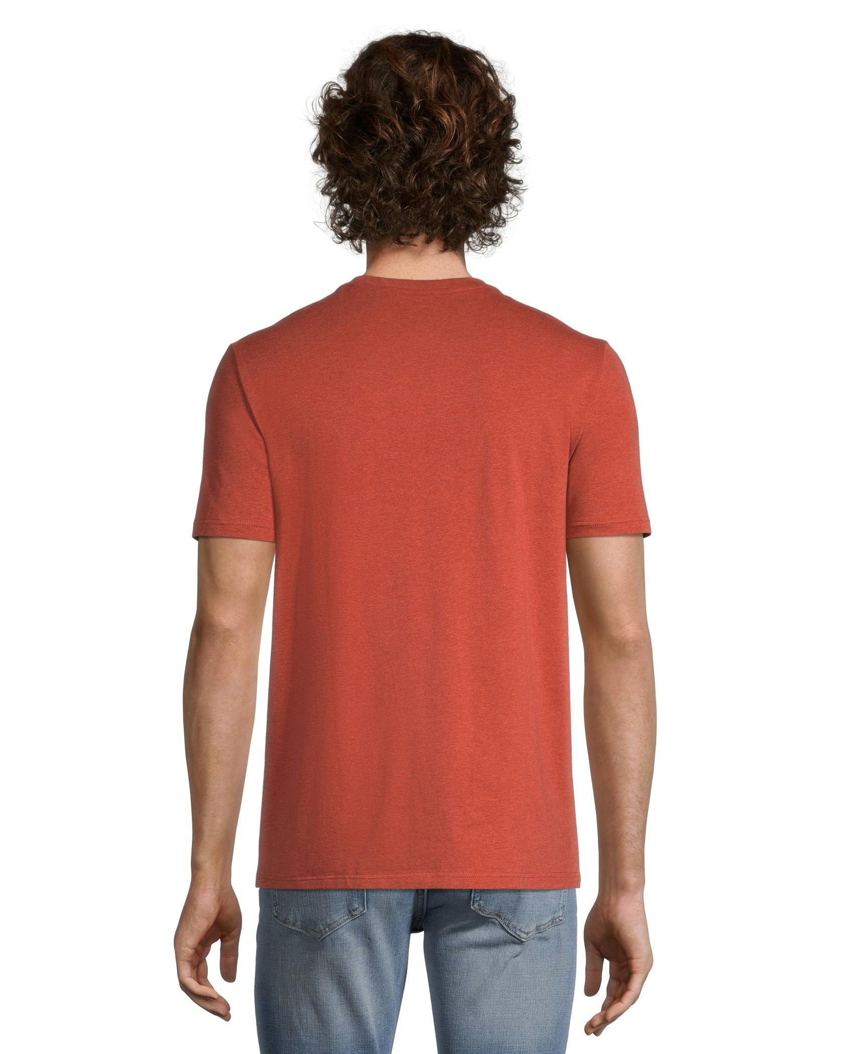 Denver Hayes Men's Stretch Modern Fit Crewneck T Shirt