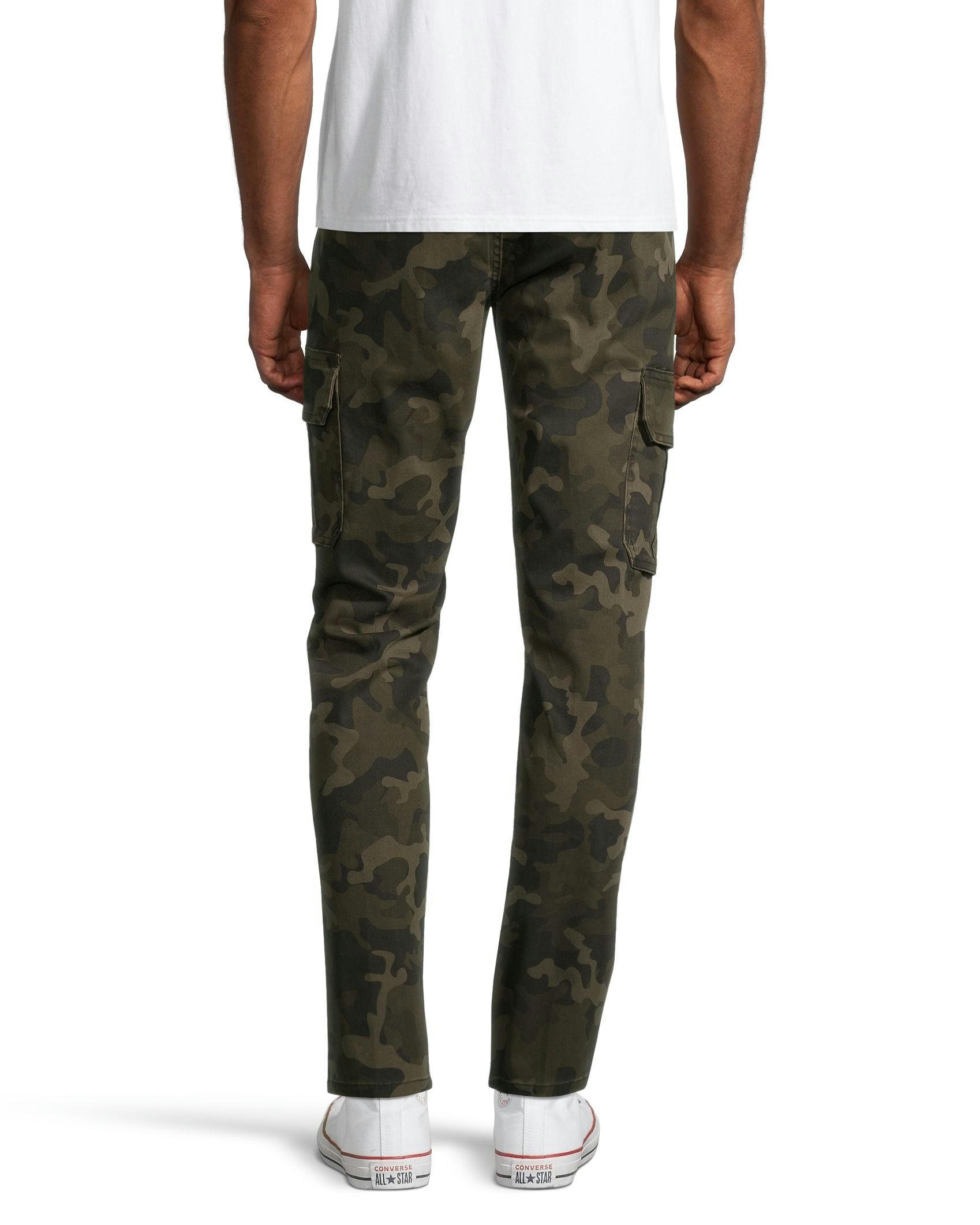 Denver Hayes Men's Stretch Athletic Cargo Pants