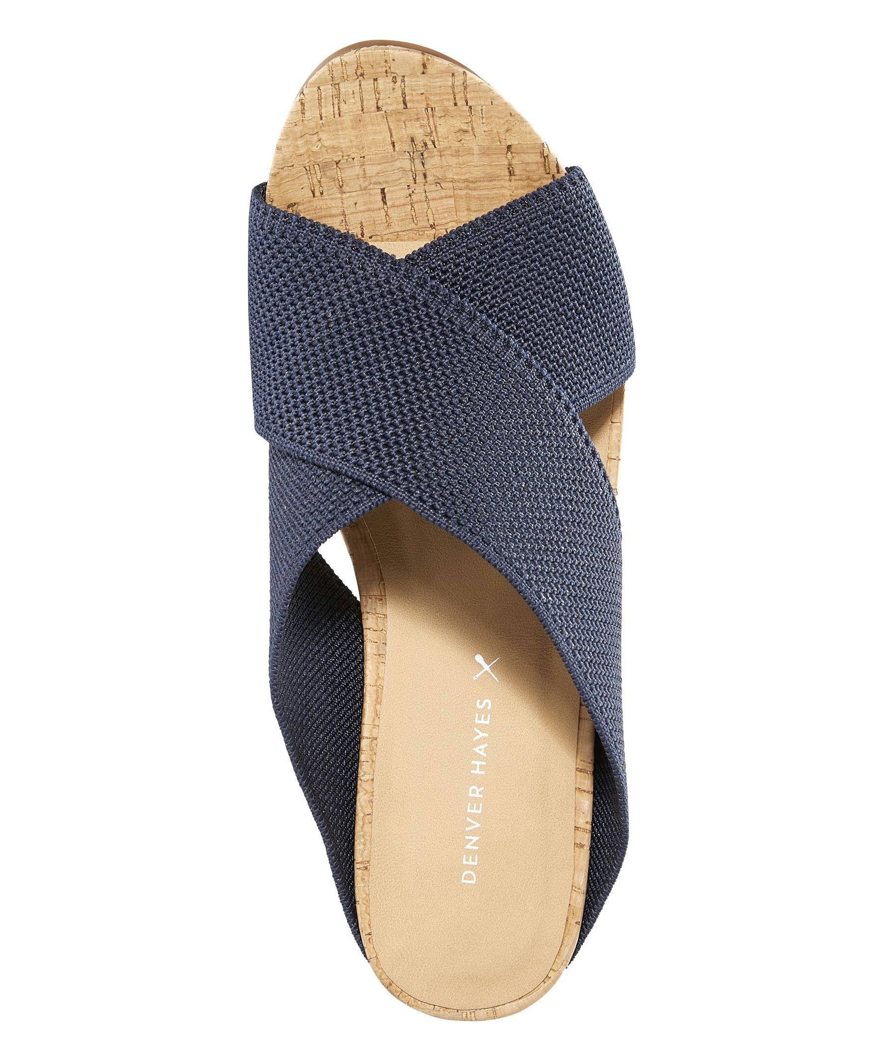 Denver Hayes Women's Elenaa Wedge Mule Sandal