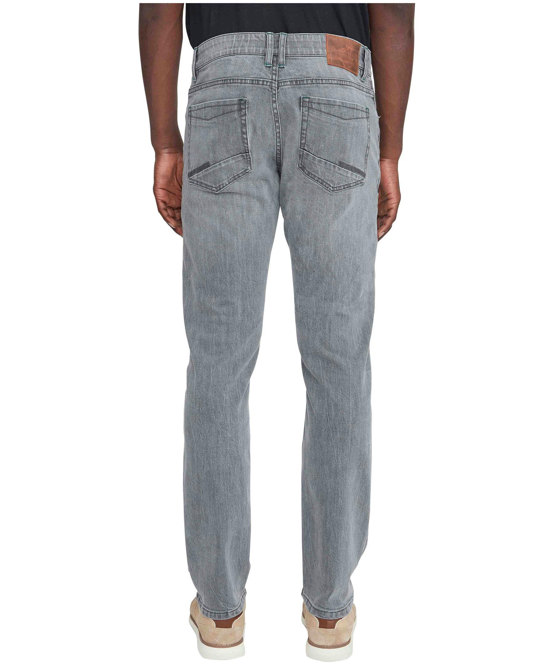 Black Bull Men's Jack 5 Pocket Low Rise Slim Fit Stretch Jeans - Grey -