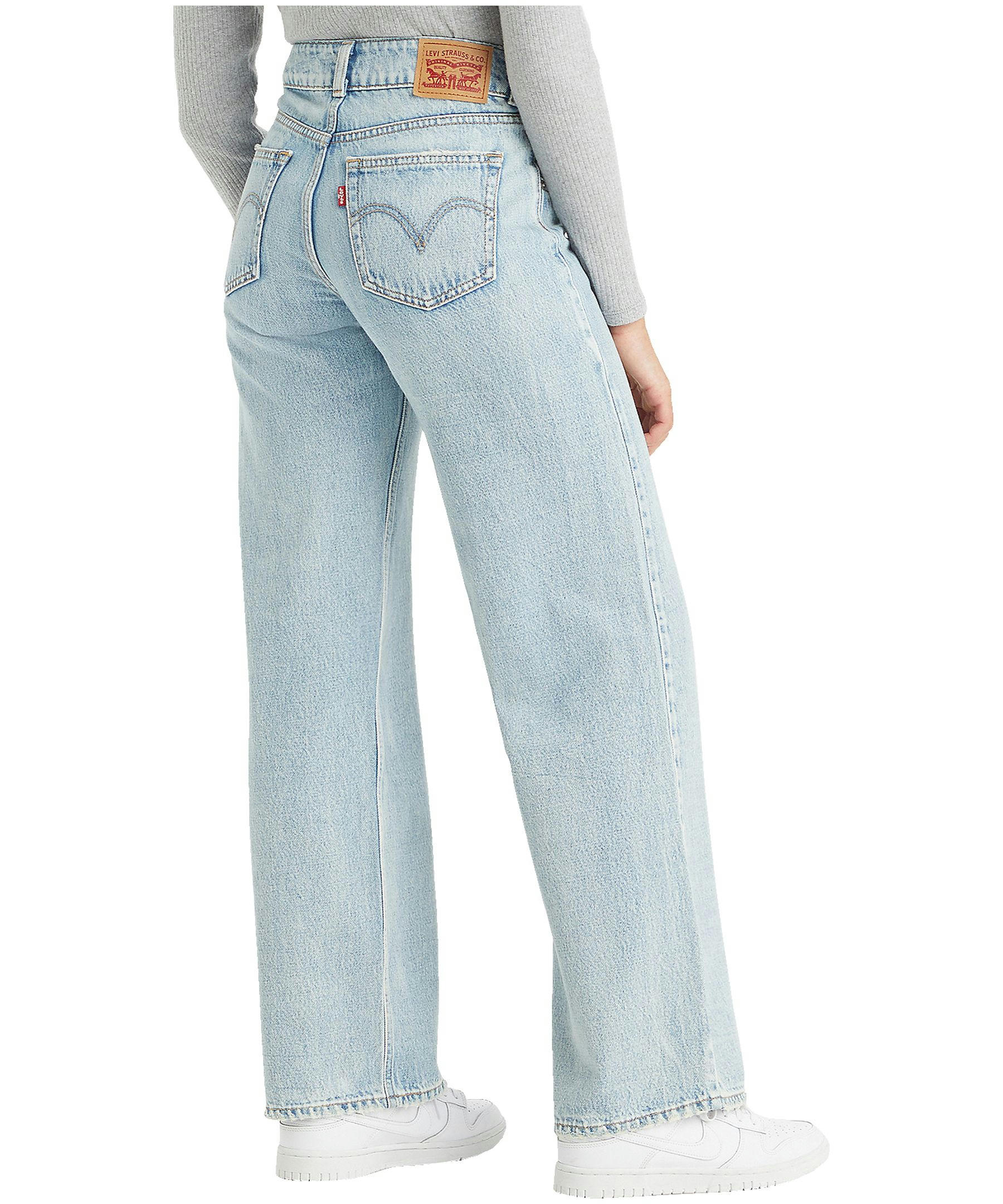 Levi's Women's Superlow Relaxed Fit Low Rise Straight Leg Jeans