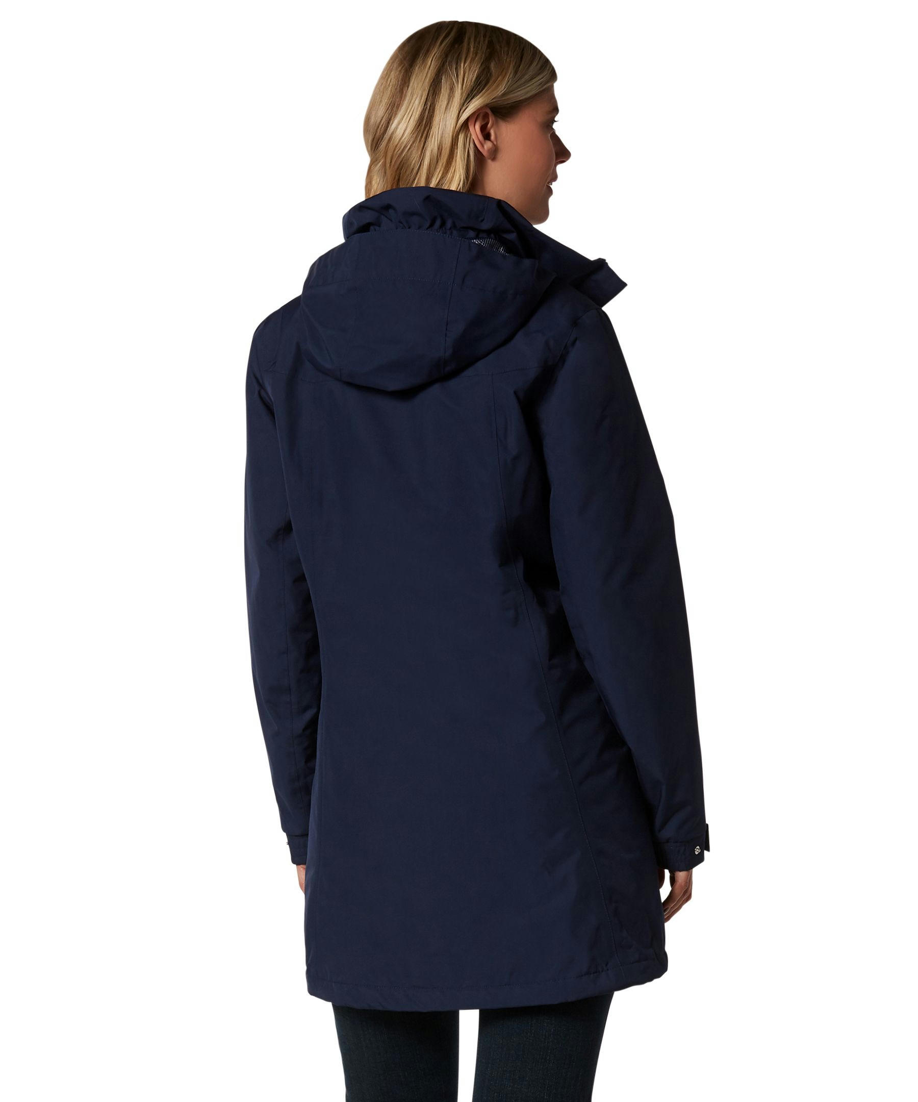 Helly Hansen Women's Aden Insulated Waterproof Long Length Rain Jacket