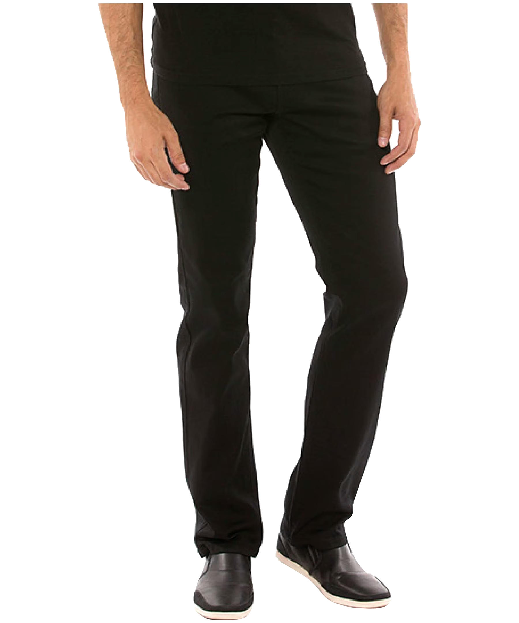 Lois Men's Brad Oversized Slim Fit Stretch Pants - Black