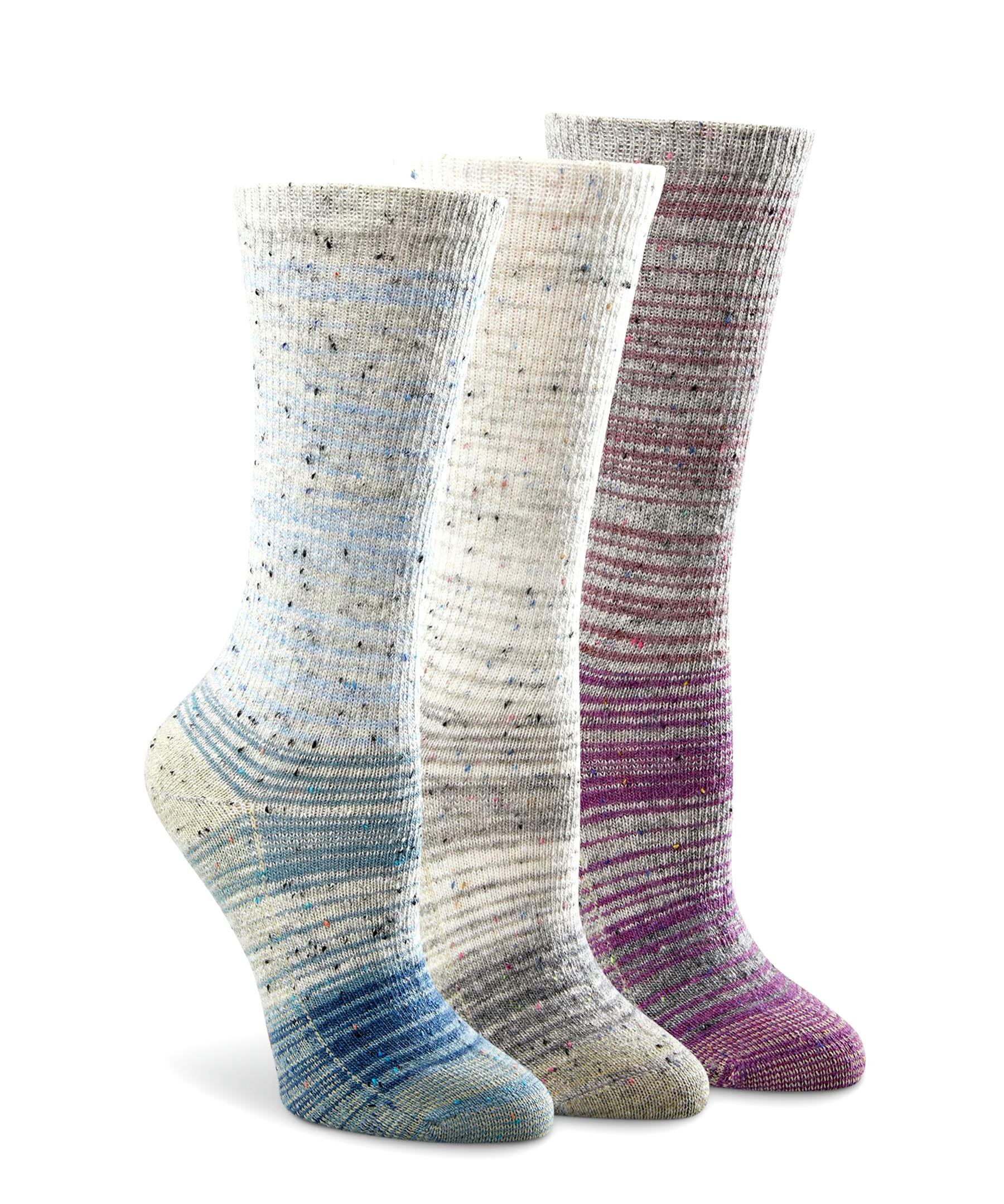 Copper Sole Women's 3 Pack Casual Boot Sock