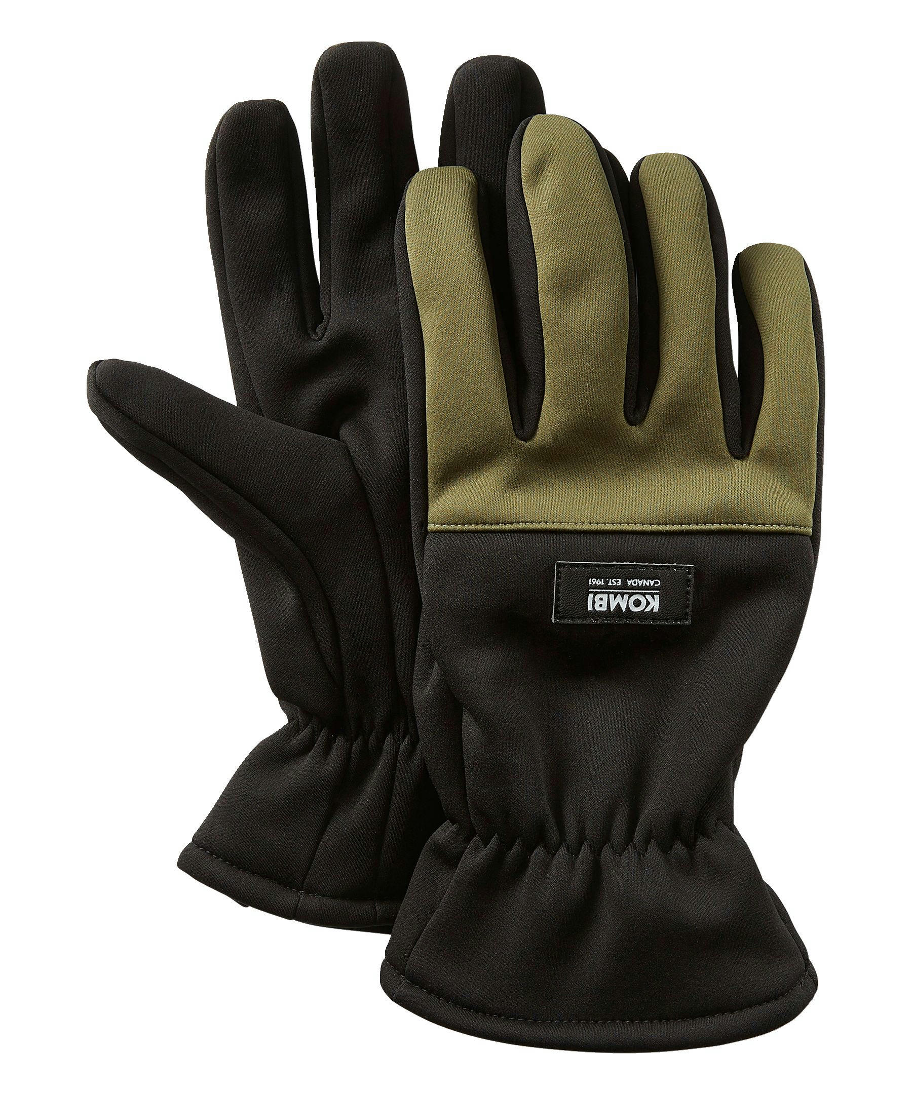 Kombi Men's Legit Softshell Gloves with Fleece Backing