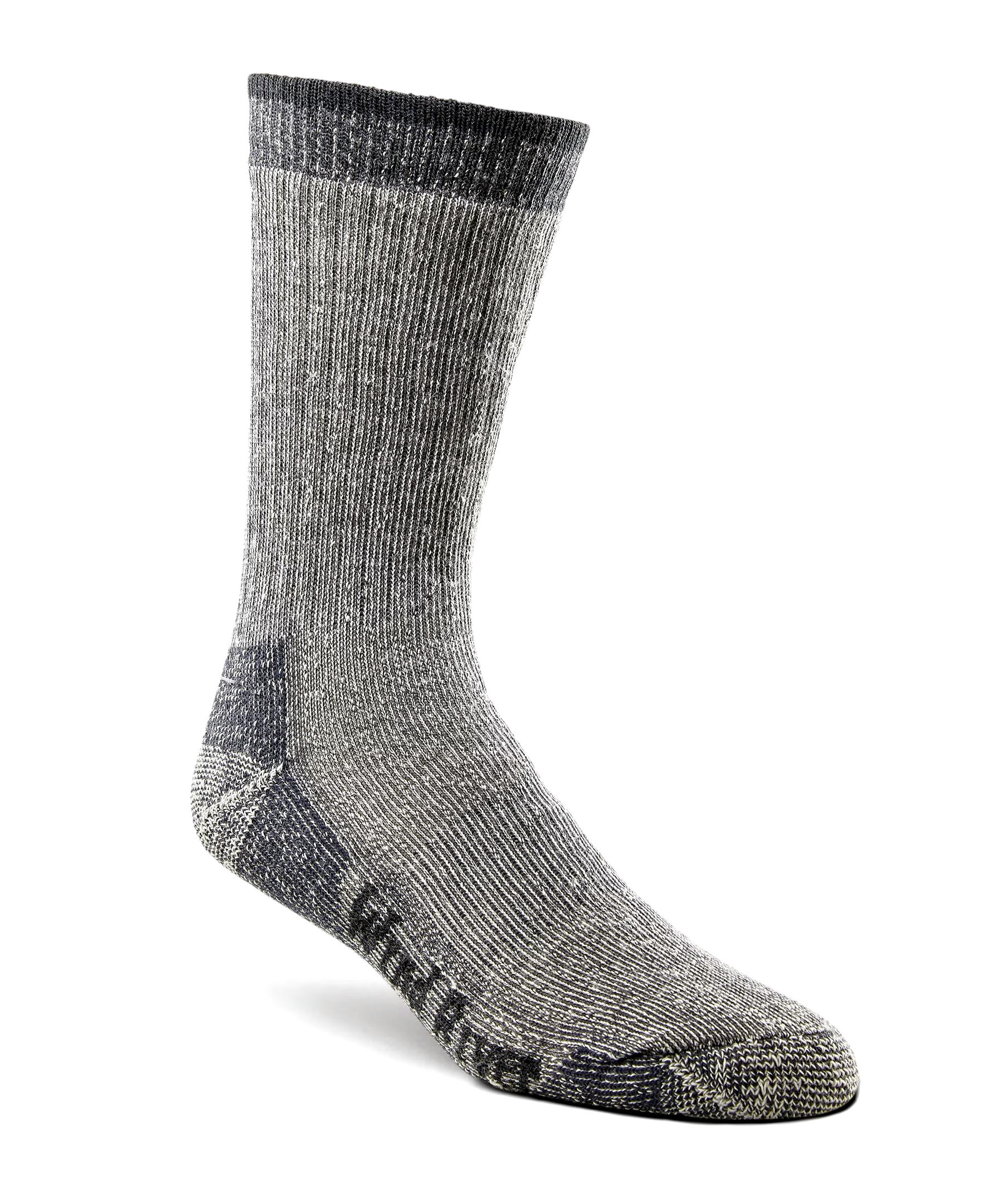 WindRiver Men's Midweight Merino Blend Hiking Crew Socks
