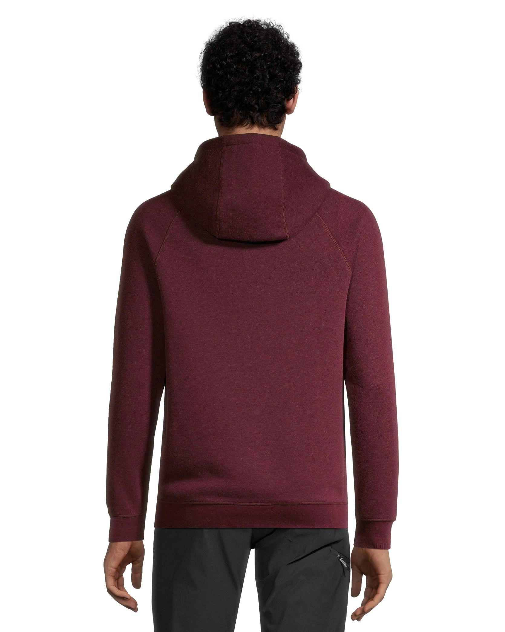 WindRiver Men's Bear Graphic Fleece Hoodie