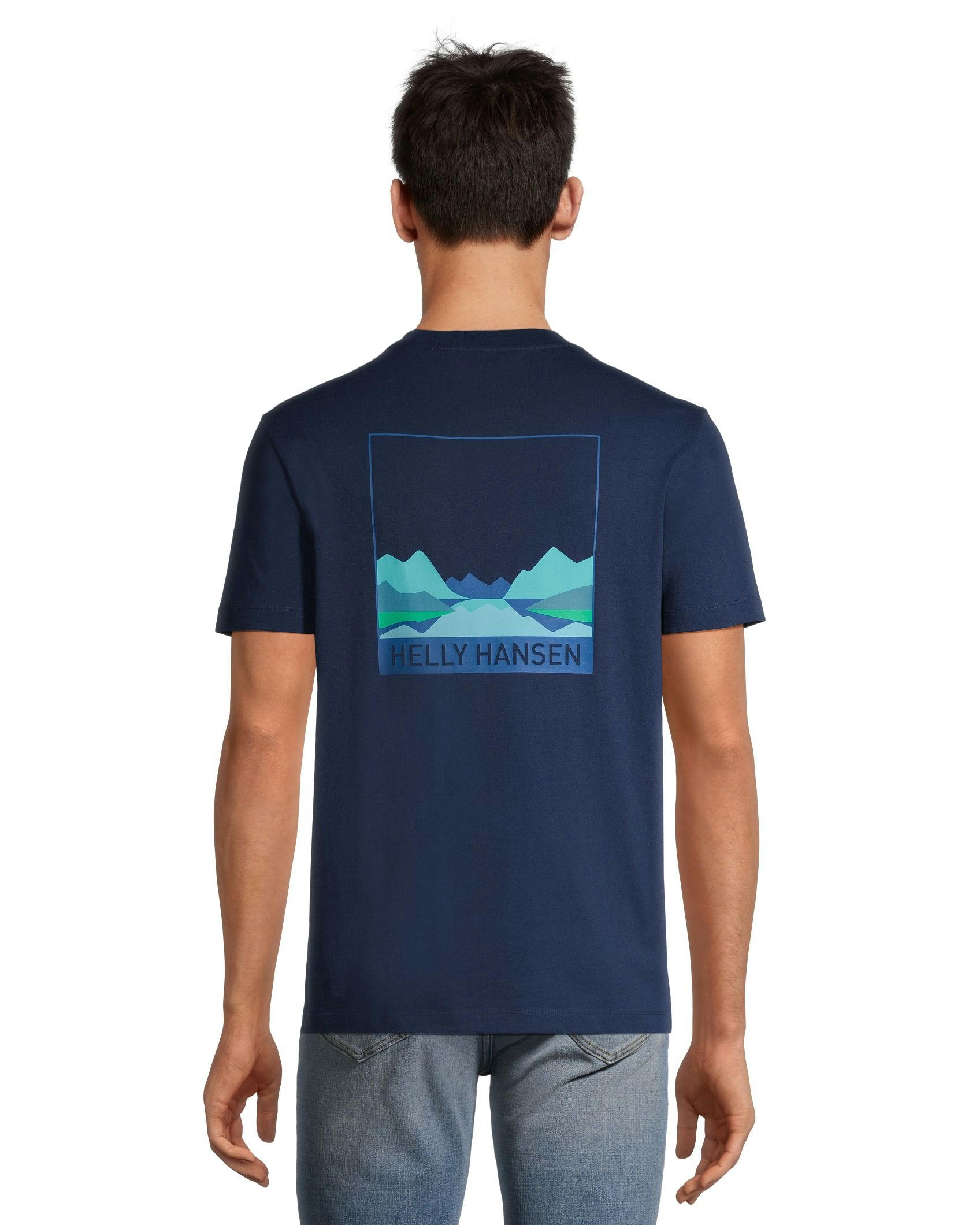 Helly Hansen Men's Back Mountain Graphic Short Sleeve T Shirt