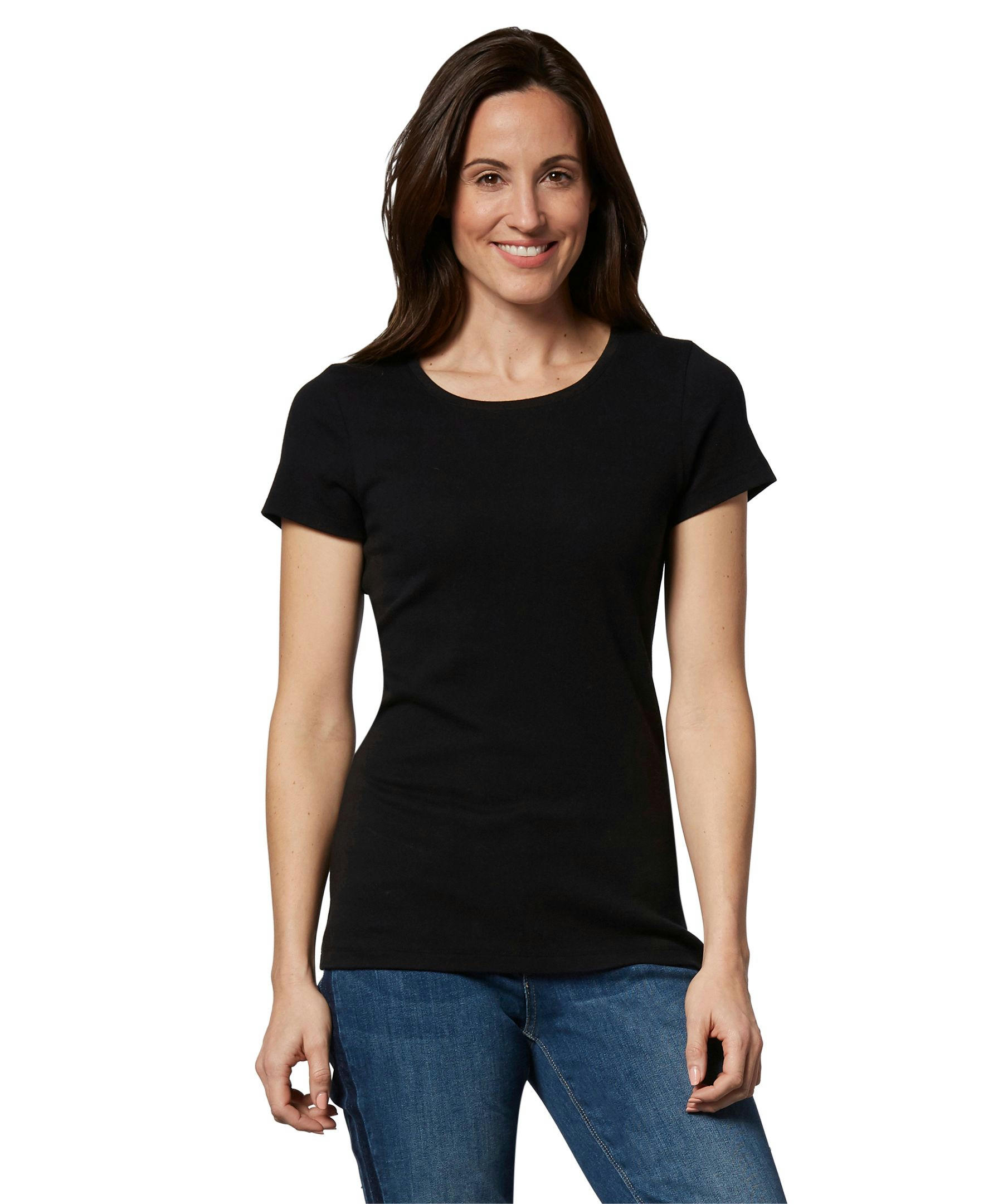 Denver Hayes Women's Fitted Crewneck T Shirt