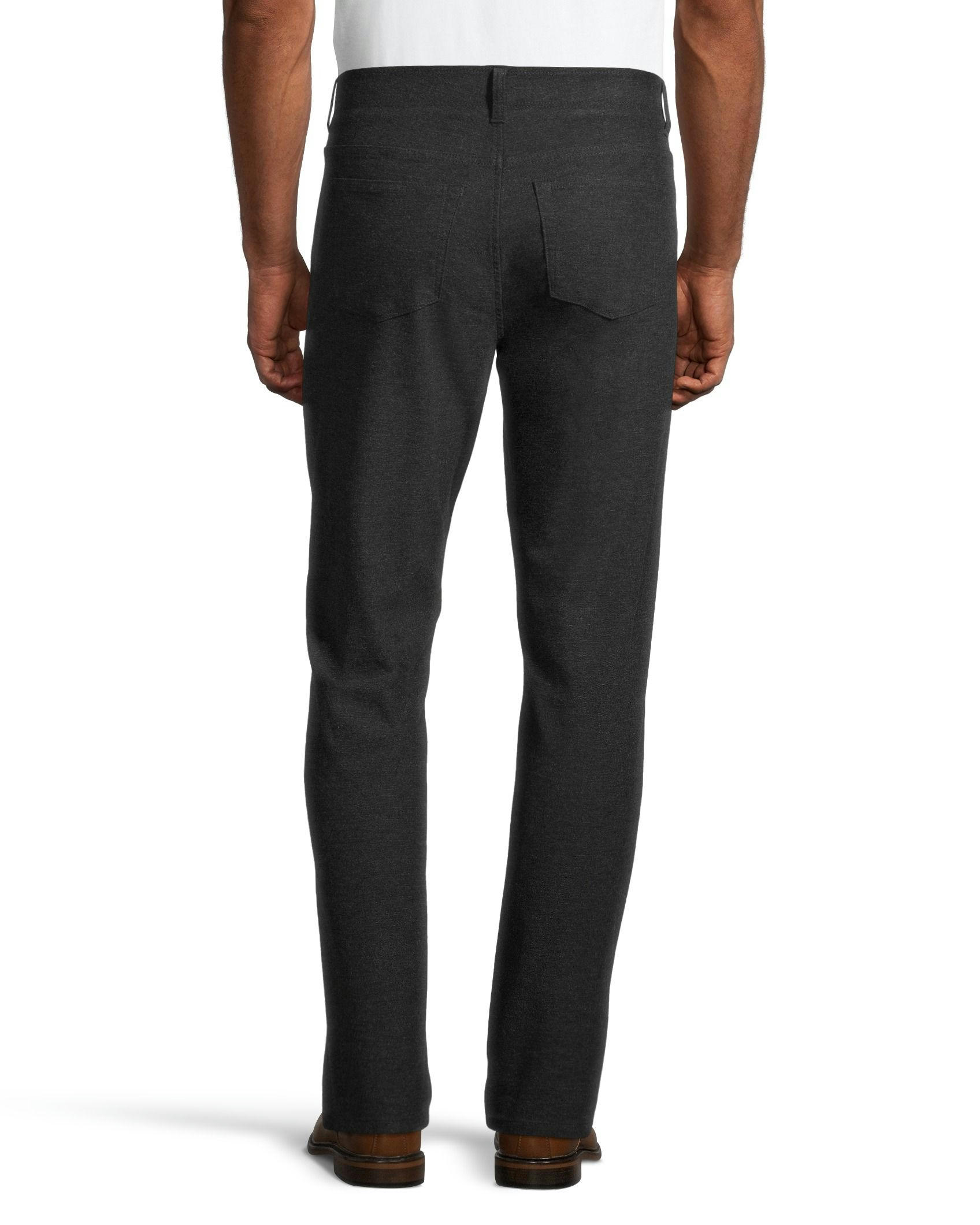 Denver Hayes Men's Stretch 5 Pocket Athletic Chinos – Brushed