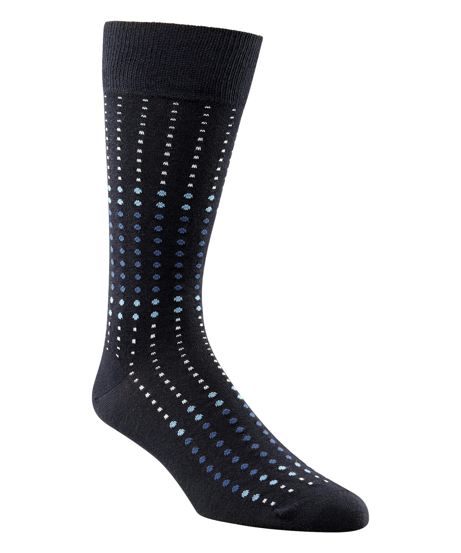 Denver Hayes Men's Novelty Pattern Casual Crew Socks