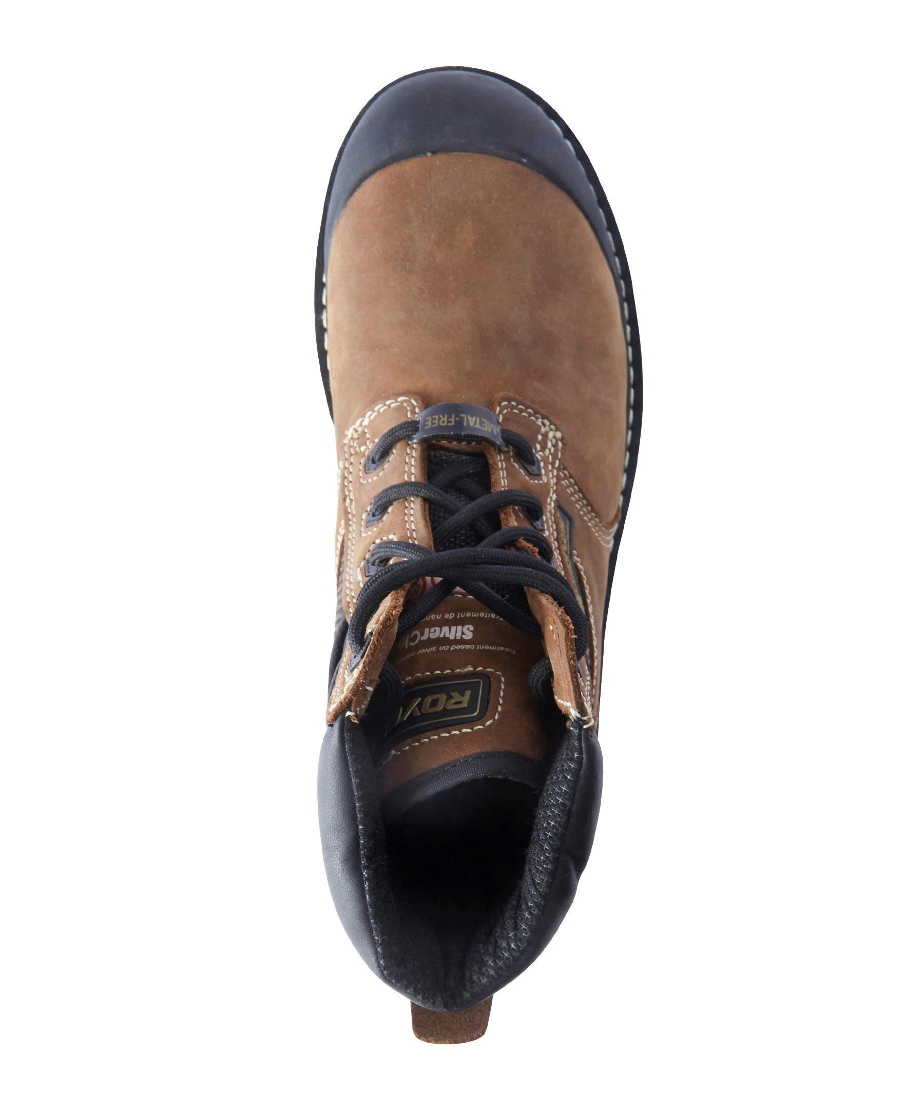 LP Royer Men's 6 Inch Composite Toe Composite Plate Metal Free Work Boot