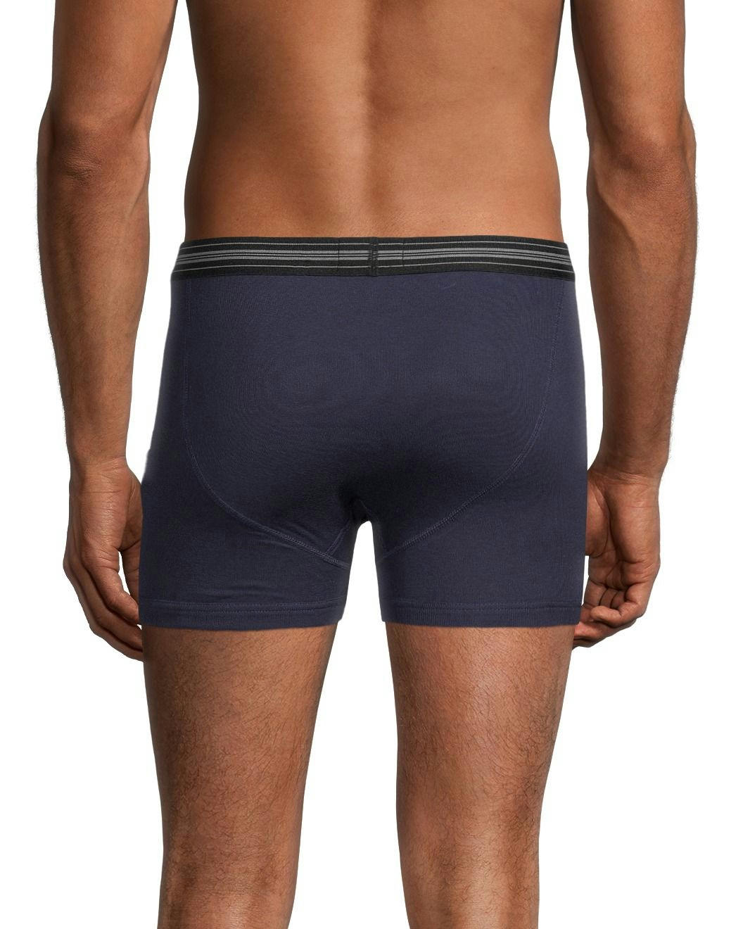 Denver Hayes Men's 3 Pack Solid Boxer Briefs