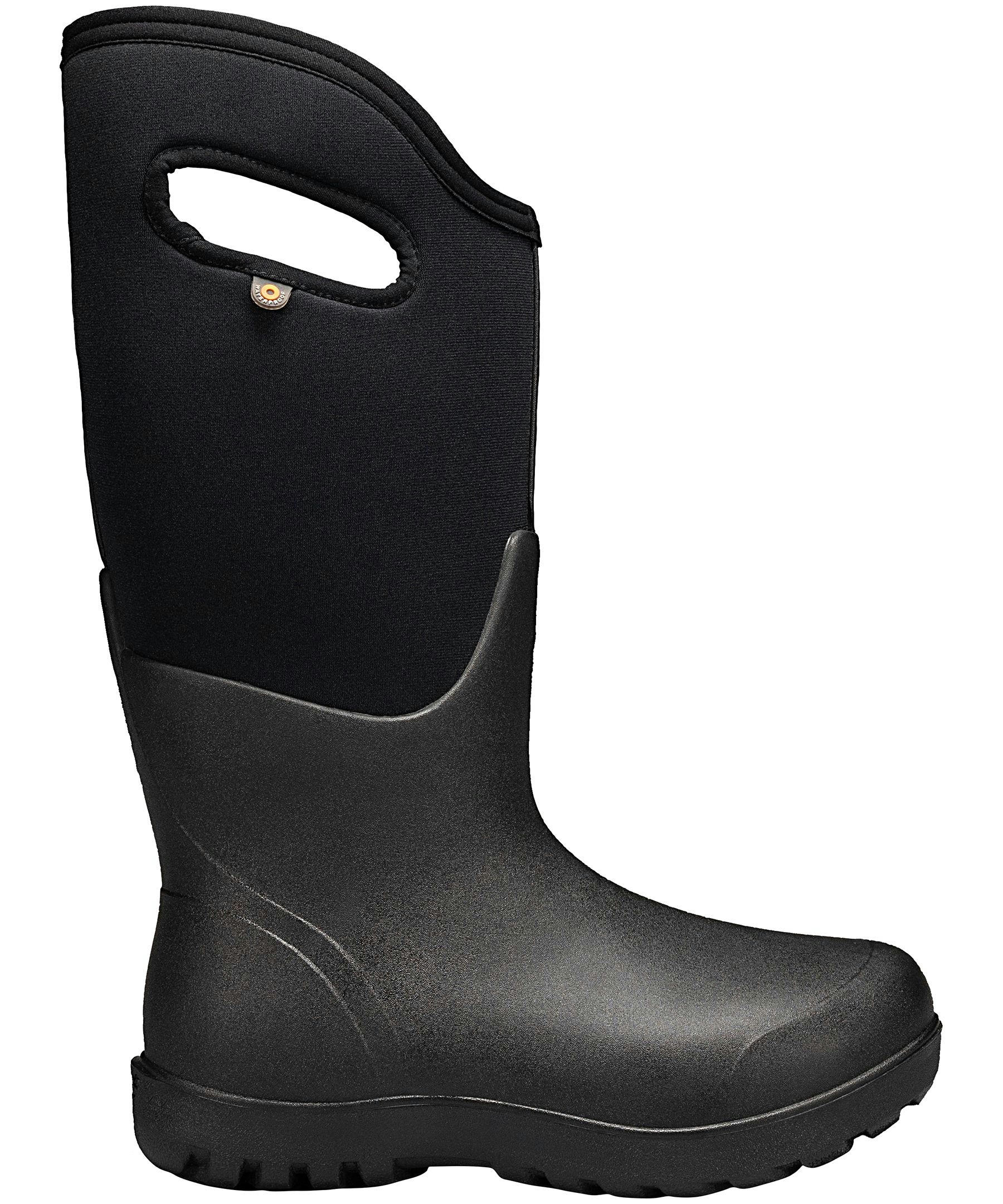 Bogs Women's Neo-Classic Wide Calf Waterproof Winter Boots - Black -