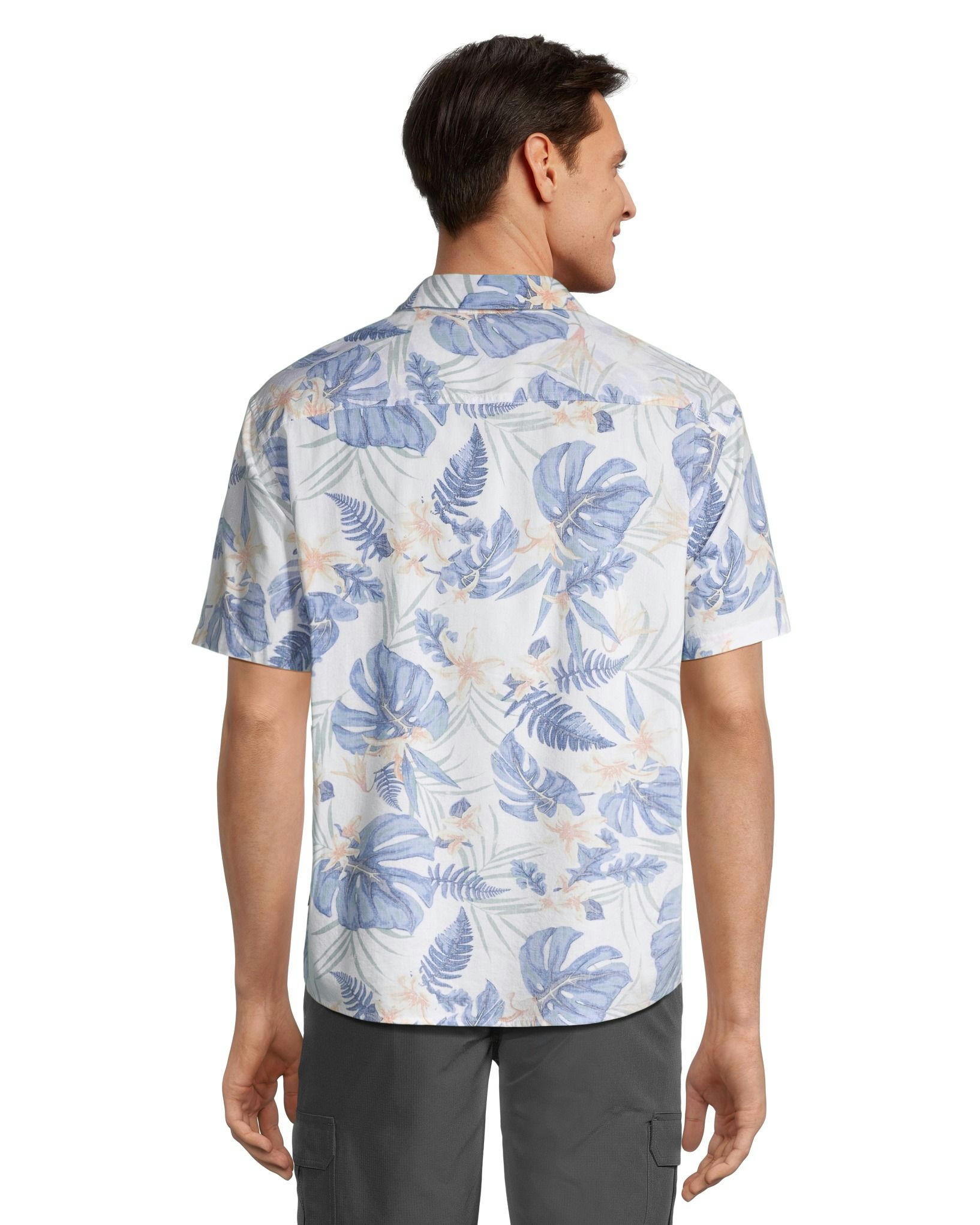 FarWest Men's AOP Modern Fit Stretch Shirt
