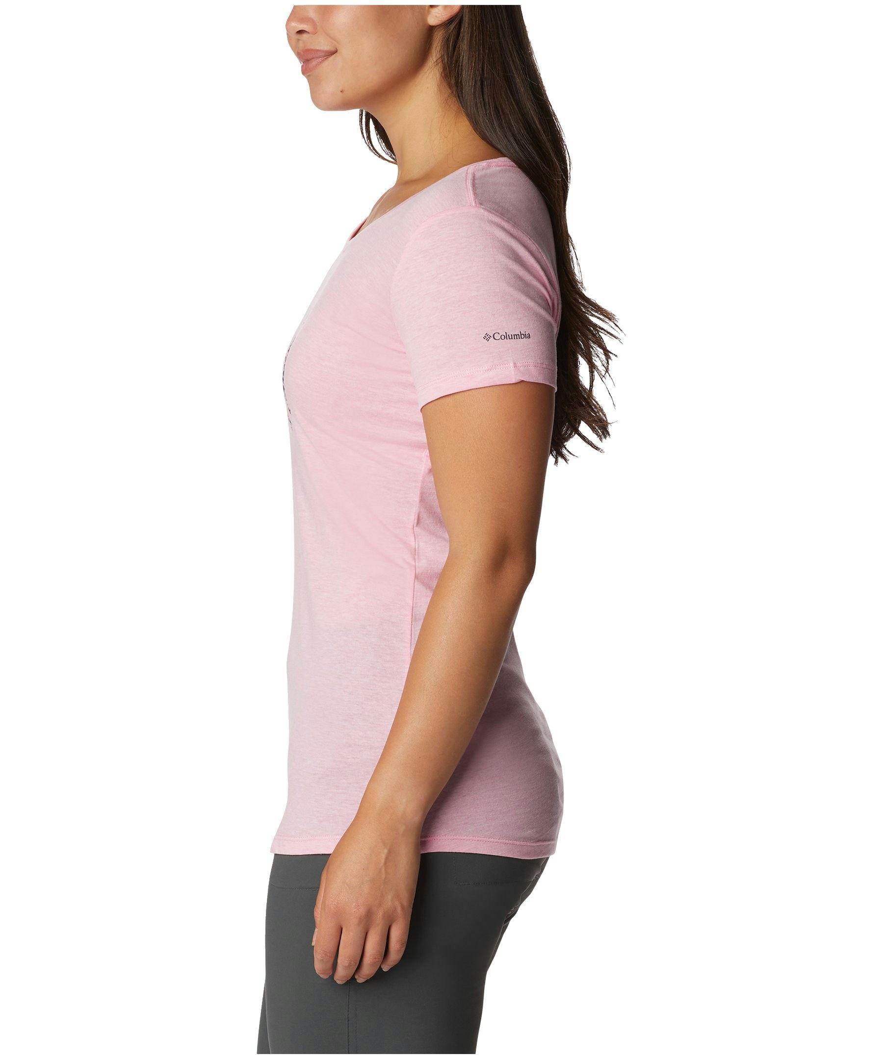 Columbia Women's Daisy Days Scoop Neck Graphic T Shirt