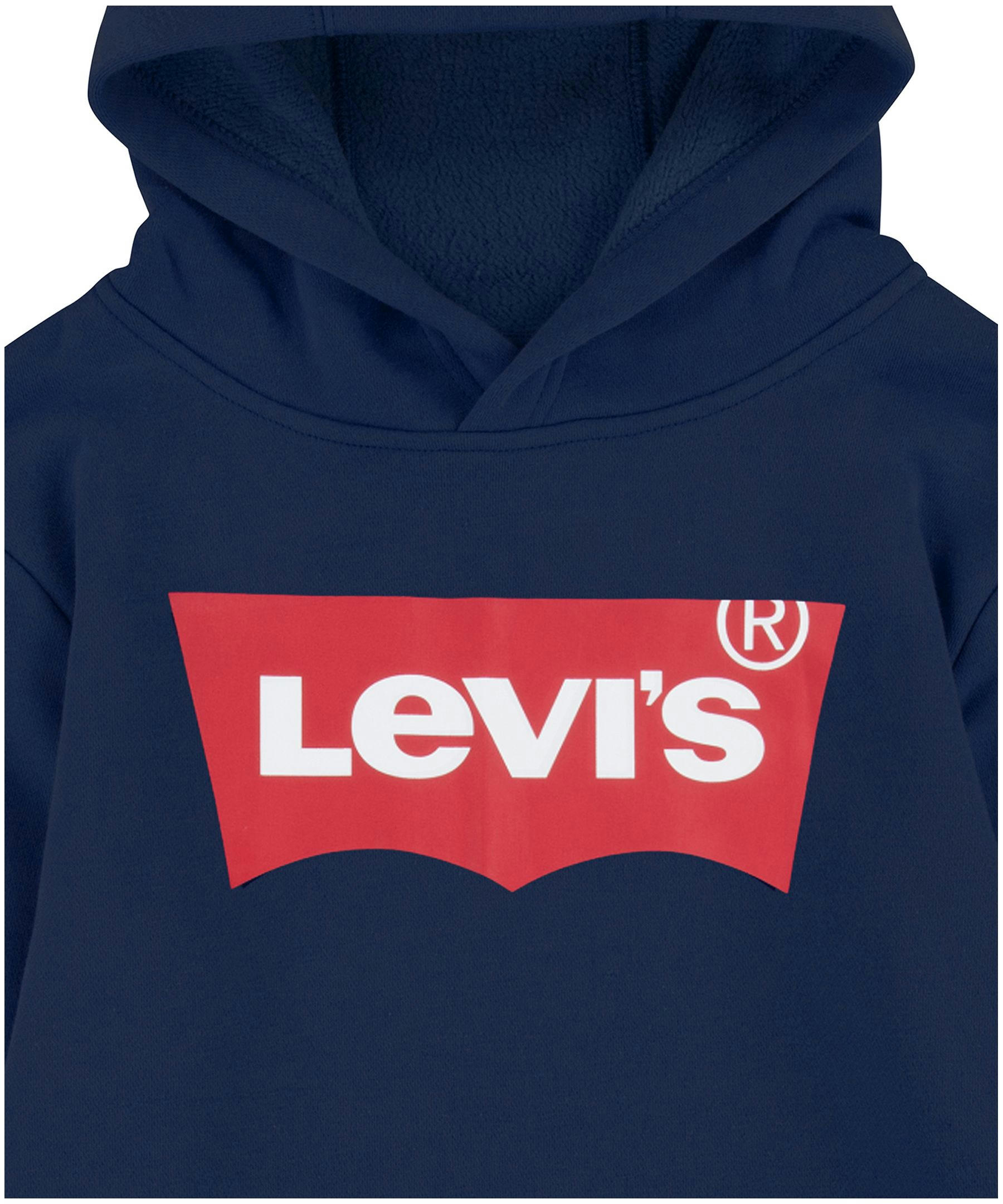 Levi's Kids' Unisex Batwing Graphic Fleece Pullover Hoodie