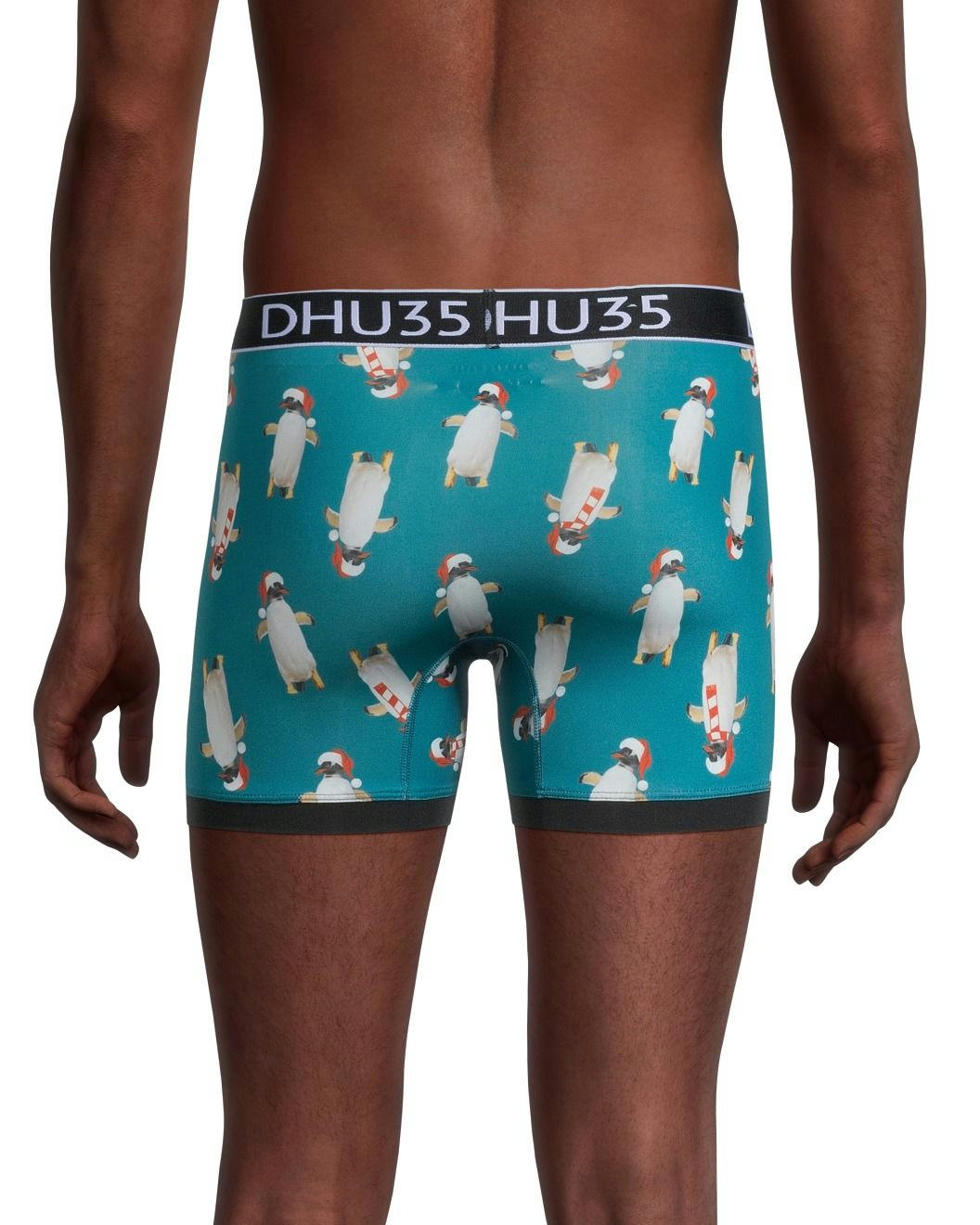 Denver Hayes Men's 3 Pack X-Mas Microfibre Boxer Brief Underwear