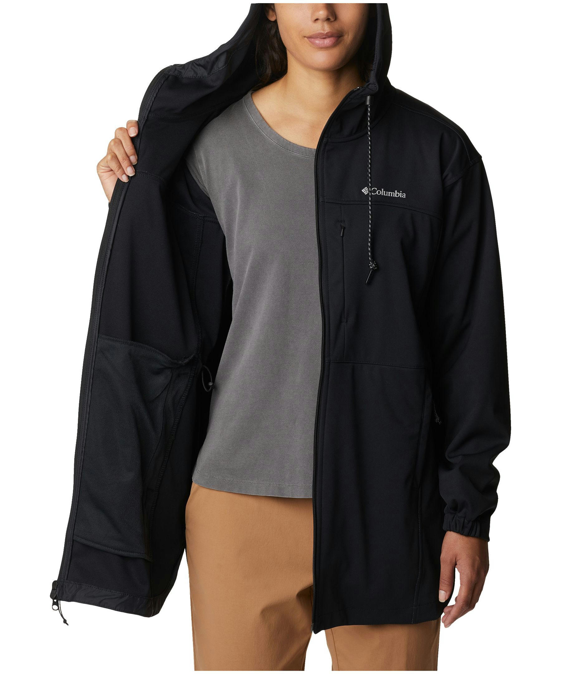 Columbia Women's Flora Park Long Softshell Jacket
