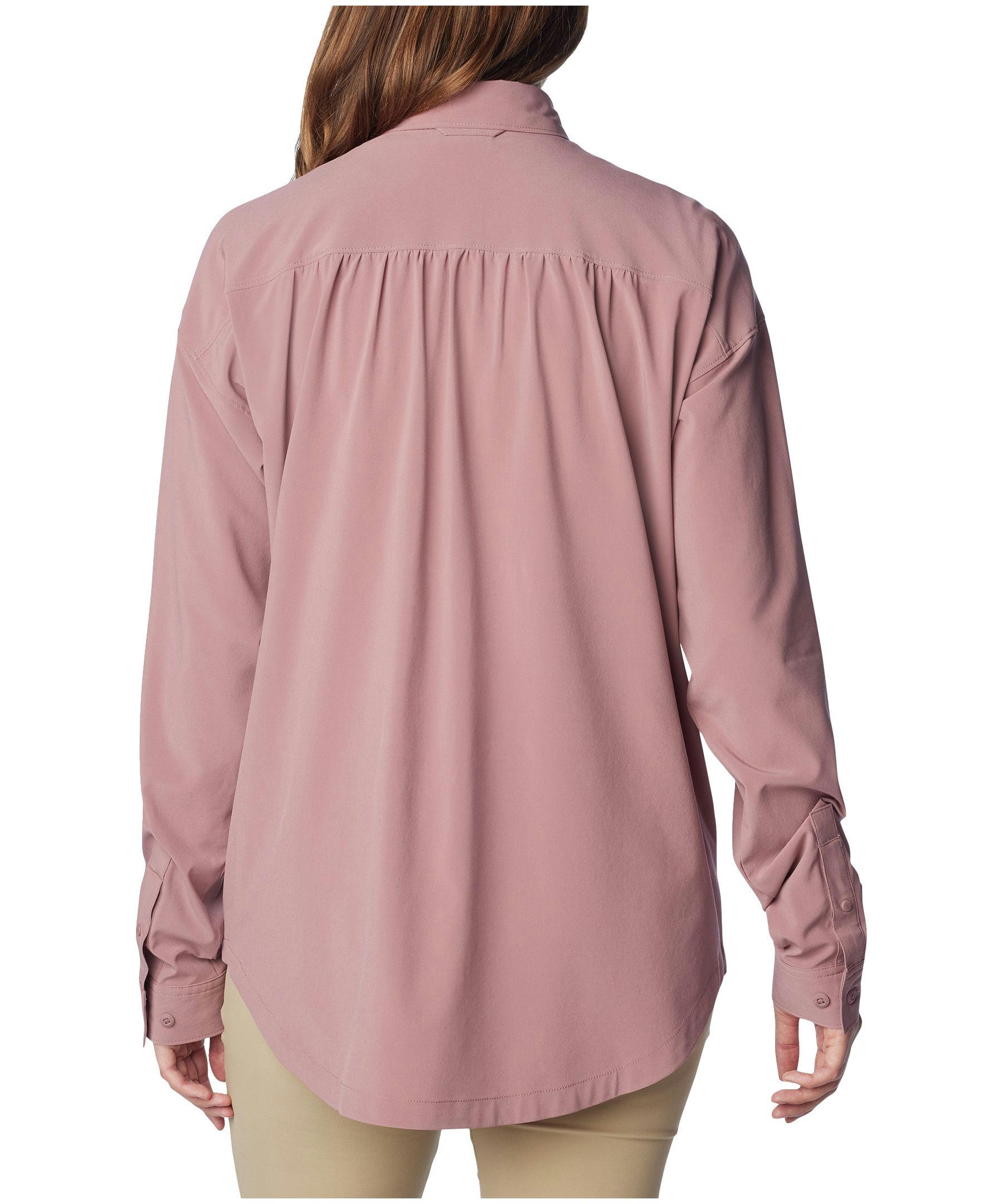 Columbia Women's Boundless Trek Omni-Shade™ Long Sleeve Button Down Shirt