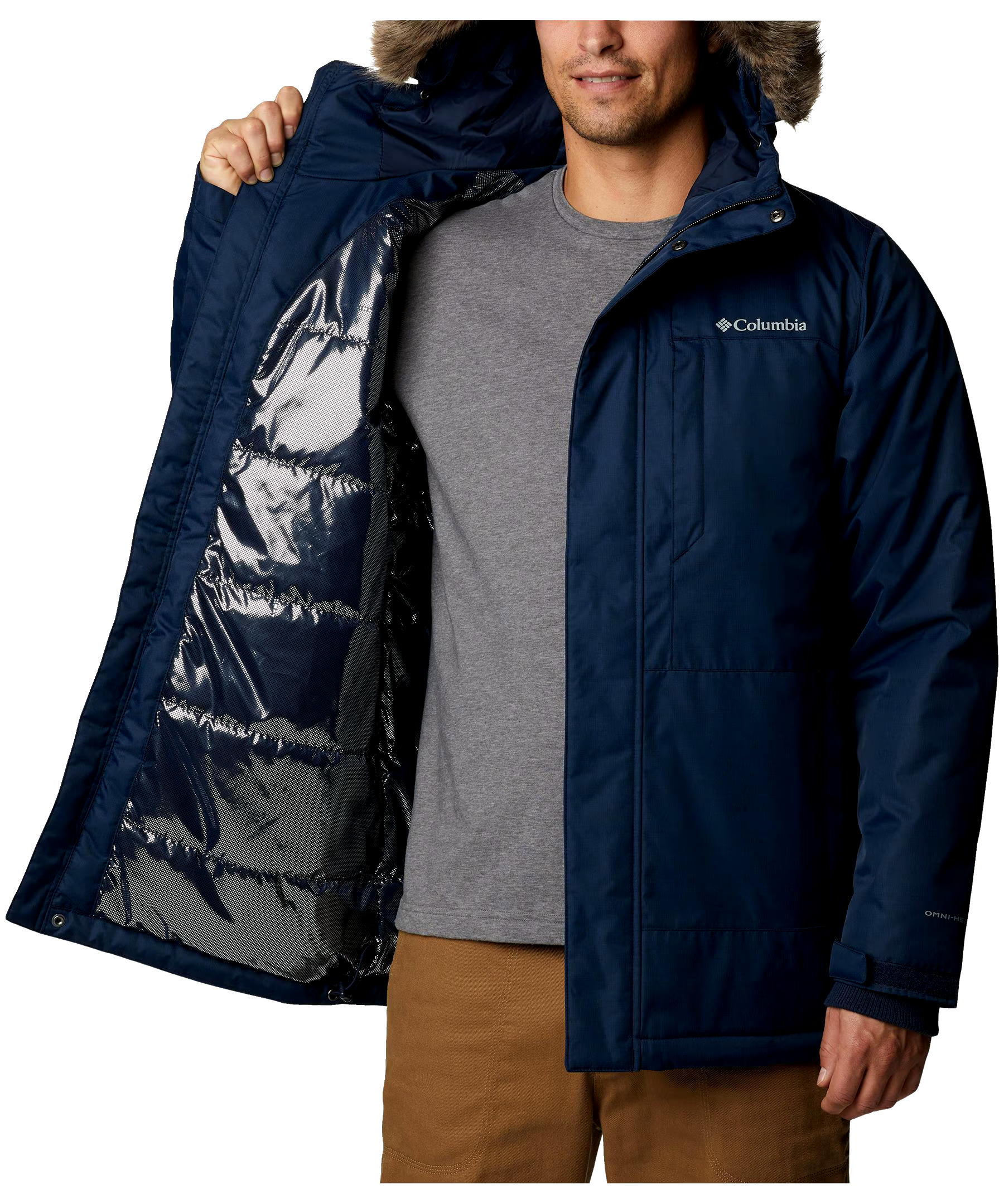 Columbia Men's Leif Trail Omni-Heat Insulated Parka