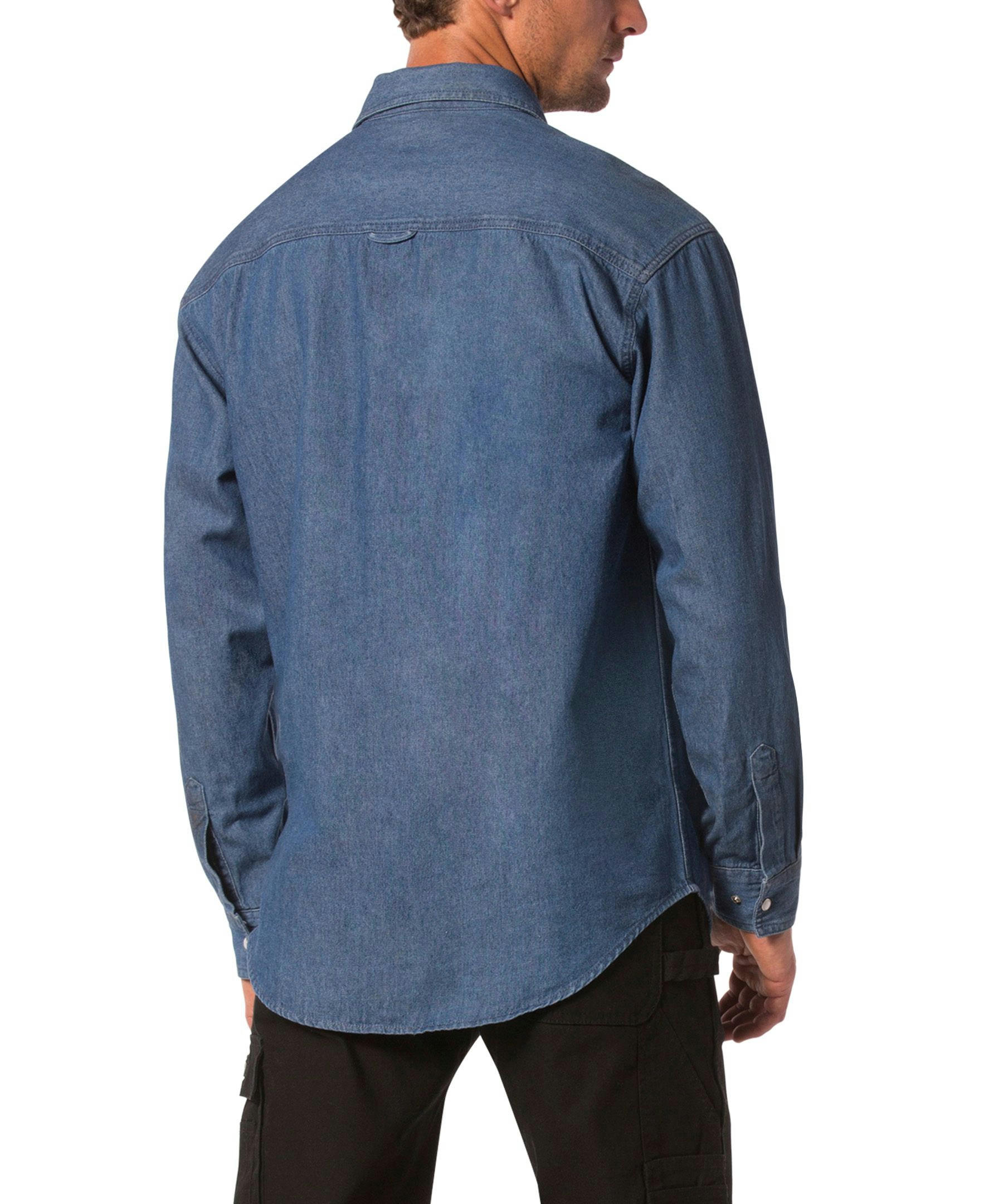 Dakota WorkPro Series Men's Snap Front Denim Work Shirt