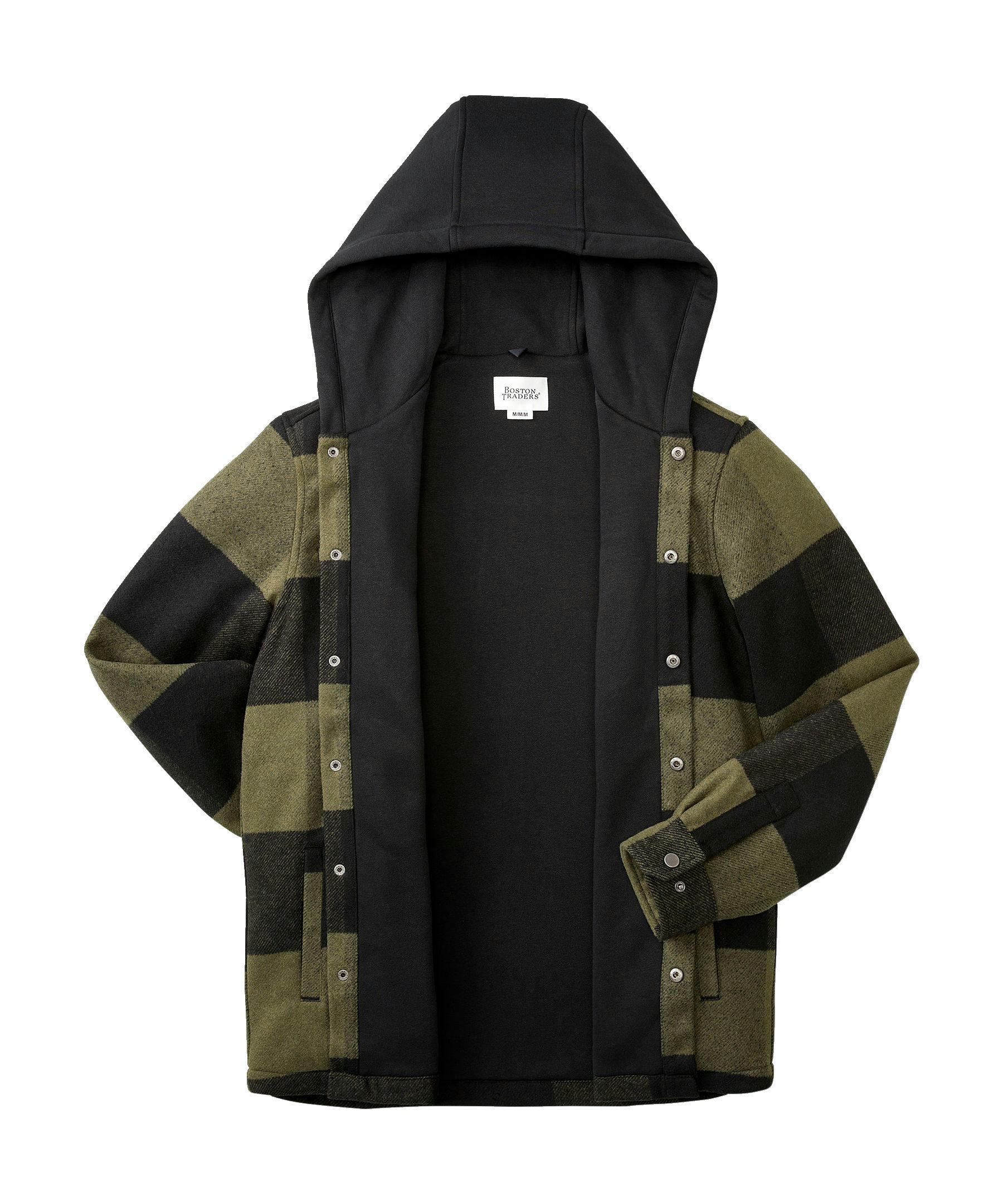 Boston Traders Men's Buffalo Plaid Casual Jacket