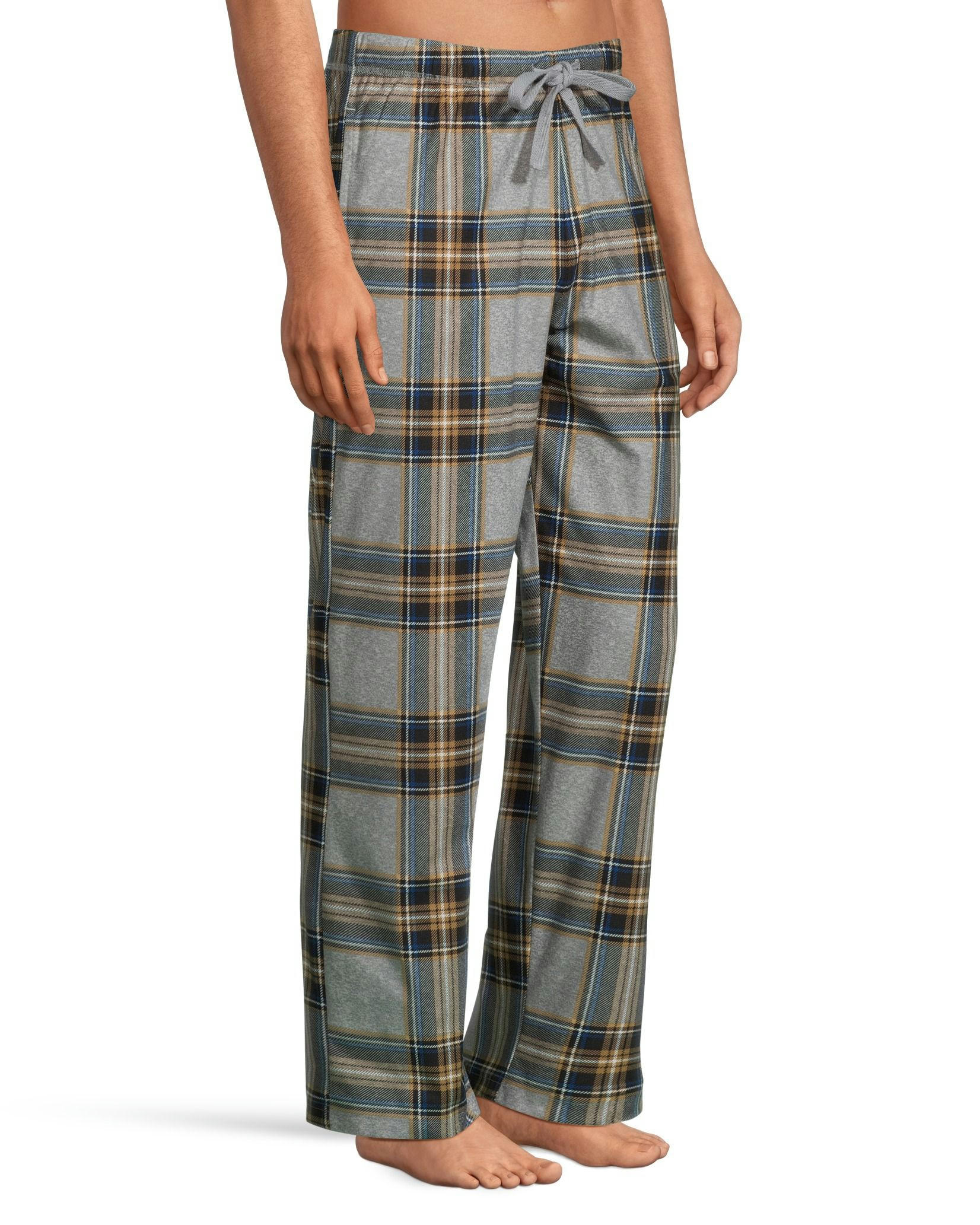 WindRiver Men's Heritage Fleece Plaid Lounge Pants