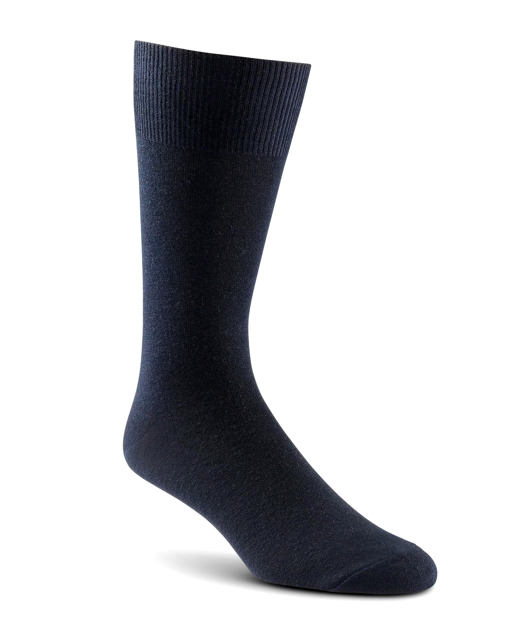 Denver Hayes Men's Merino Wool Blend FRESHTECH Dress Crew Sock