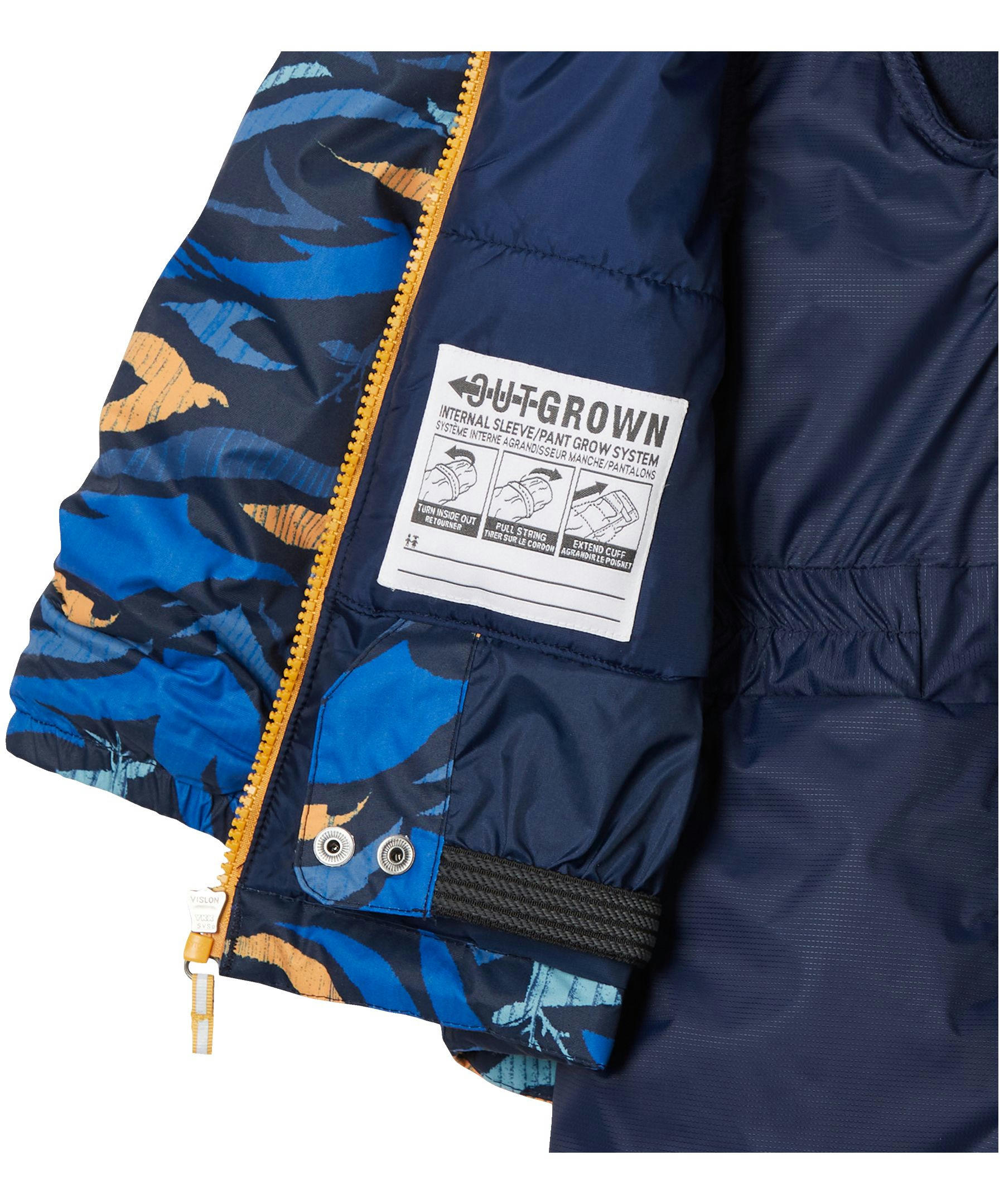 Columbia Toddler Unisex 2-4 Years Waterproof Frosty Slope Insulated Jacket and Bib Set