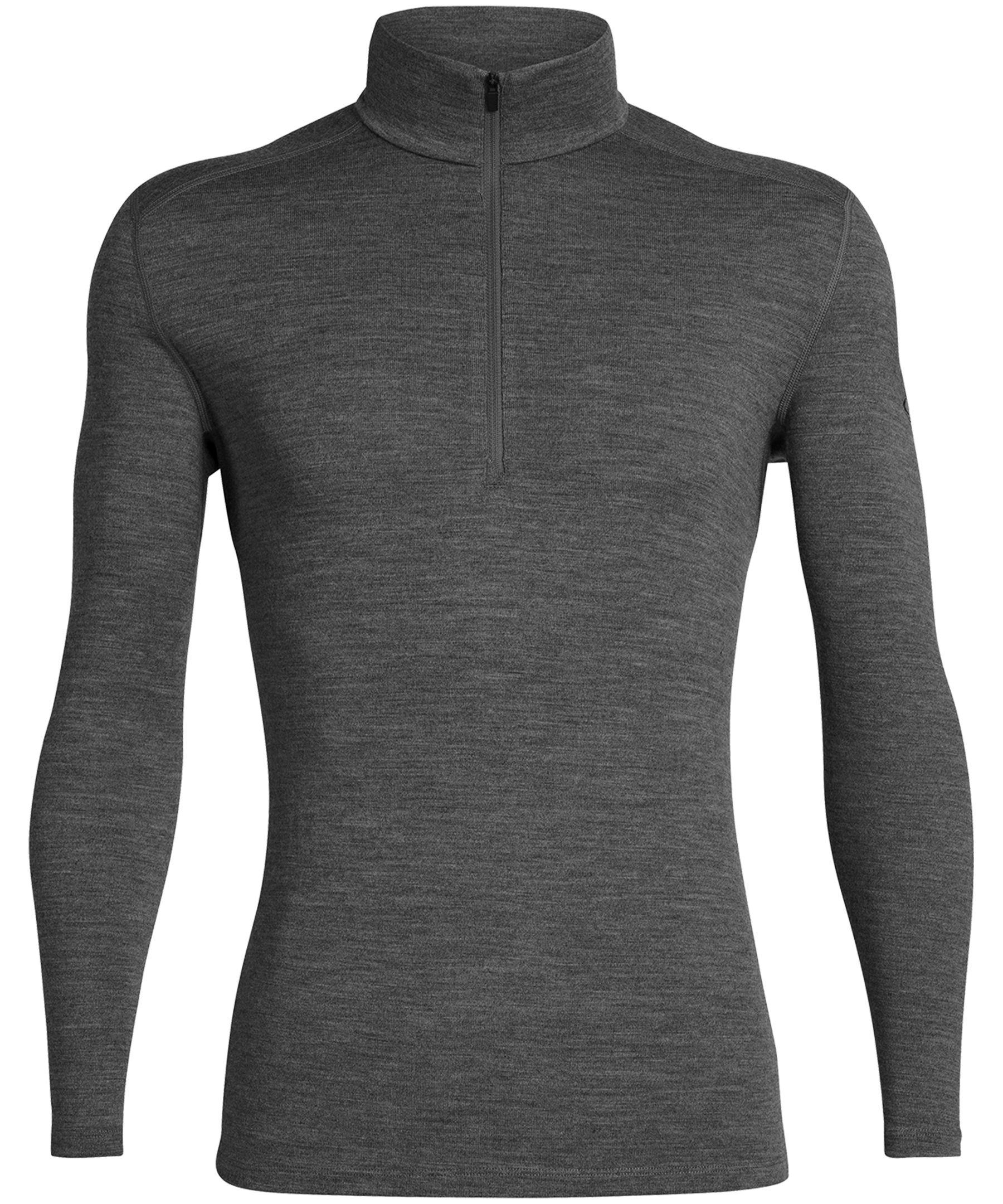 Icebreaker Men's 260 Tech Long Sleeve Half Zip Base Layer Top