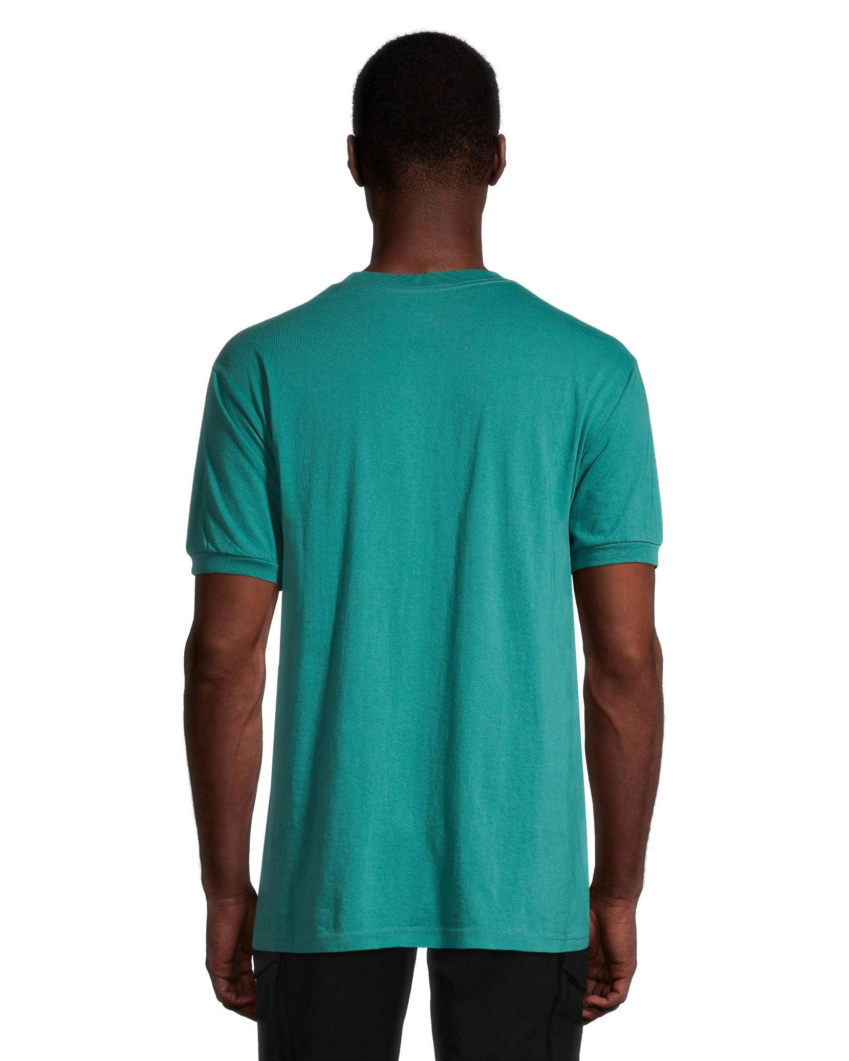 Aggressor Men's Crewneck Short Sleeve Solid Work T-Shirt With FRESHTECH