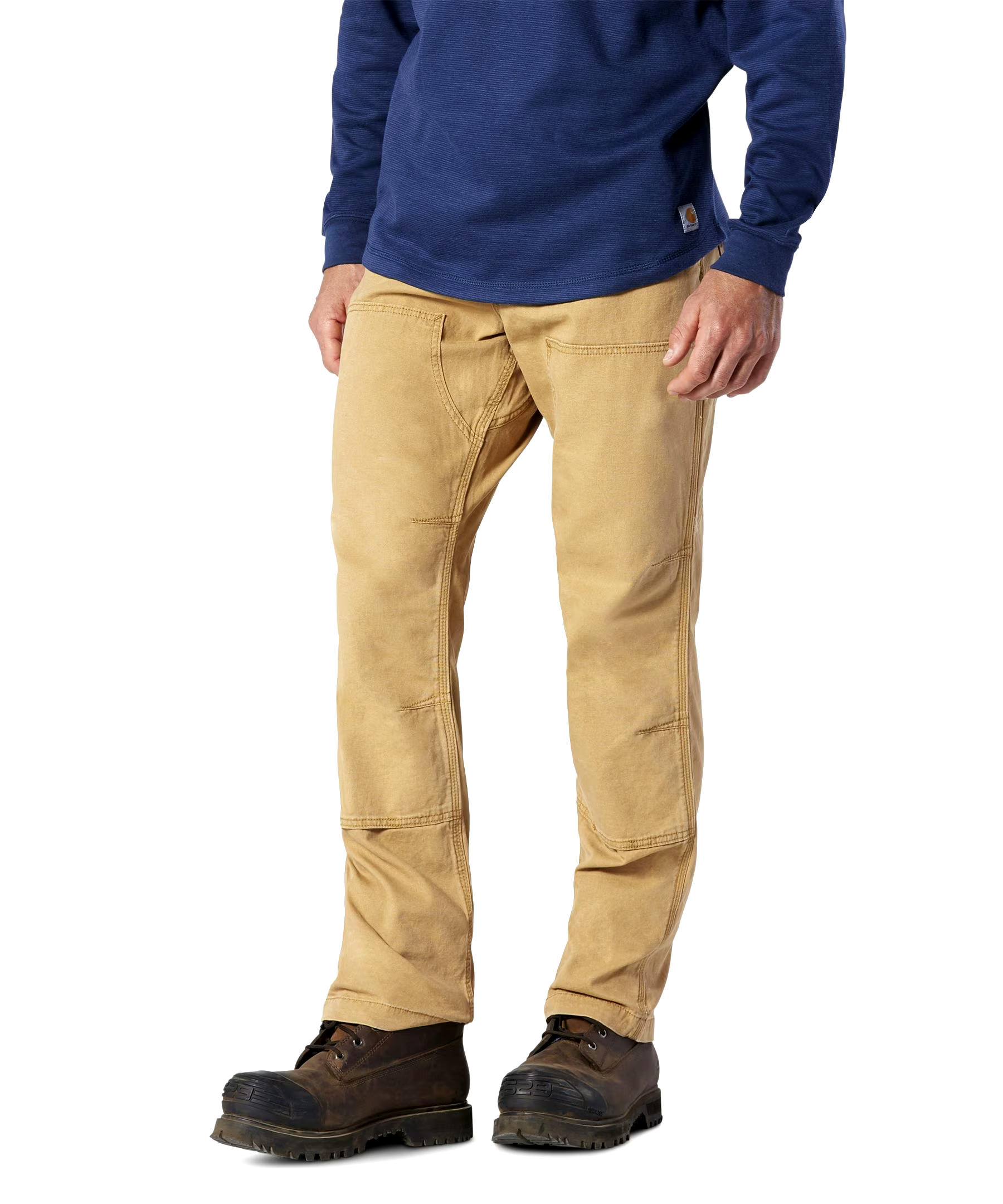 Carhartt Men's Rugged Flex Rigby Double Front Relaxed Fit Work Pants - Tarmac