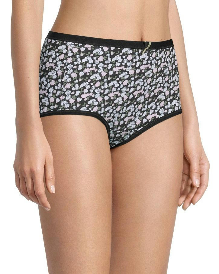 Denver Hayes Women's 2 Pack Cotton Stretch Modern Brief Underwear