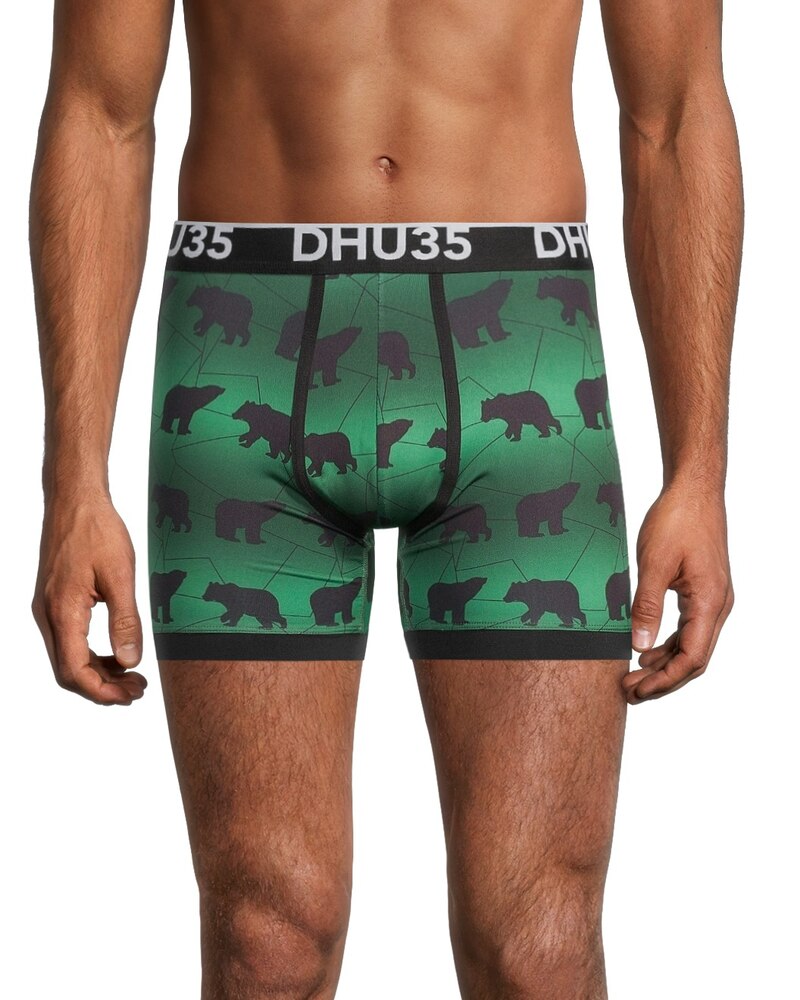 Denver Hayes Men's Microfibre Ombre Boxer Briefs Underwear