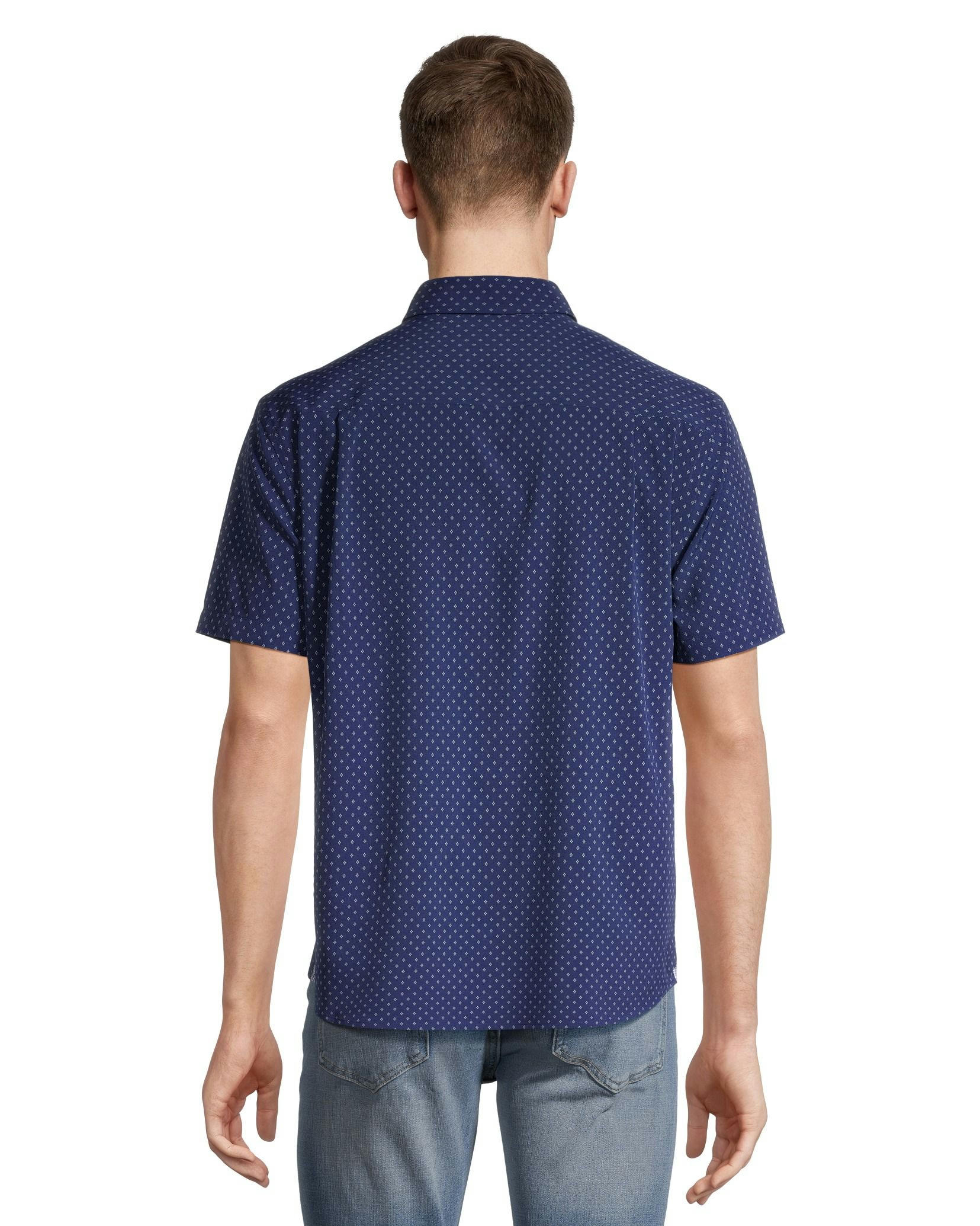 Denver Hayes Men's Hybrid 4 Way Stretch Shirt