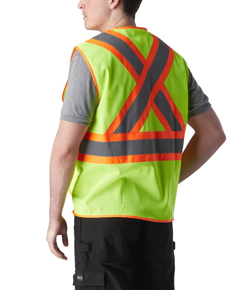 Open Road Men's BTE Hi-Vis Safety Vest