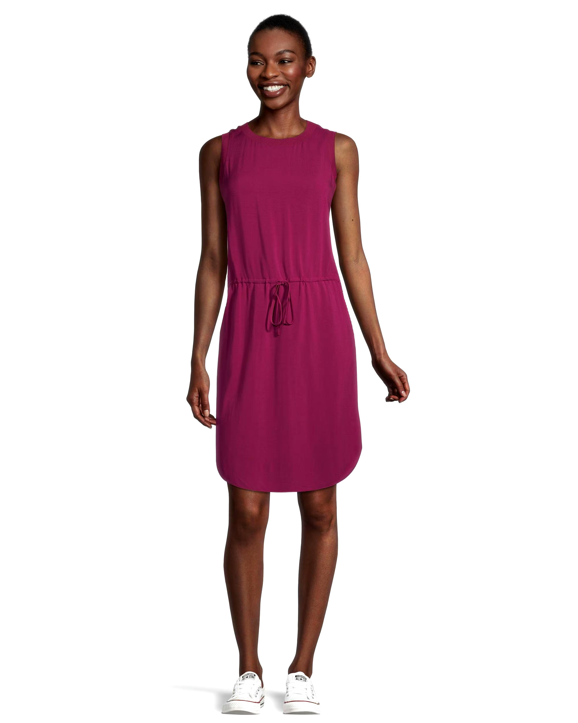 Women's Round Neck Tank Dress