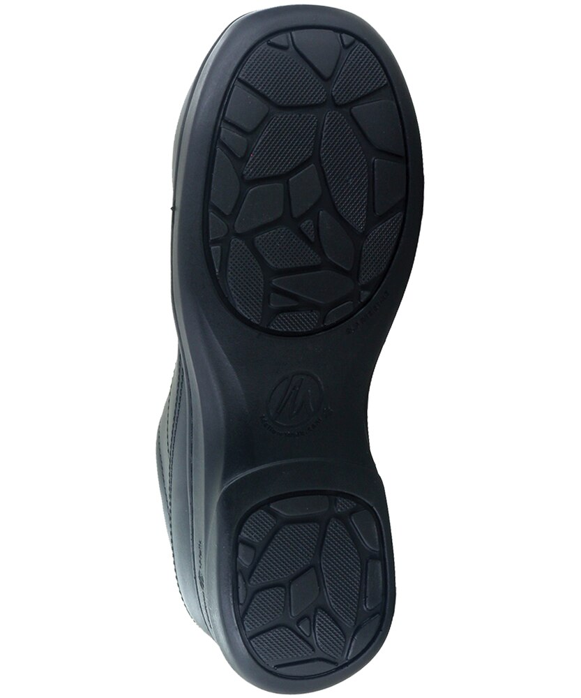 Mellowwalk Women's Daisy Steel Toe Slip Resistent Leather Lace Up Safety Shoes