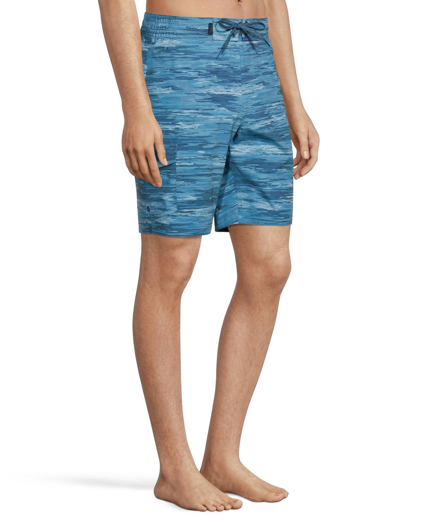 Men's All-Over-Print Quick Dry E-Board Shorts