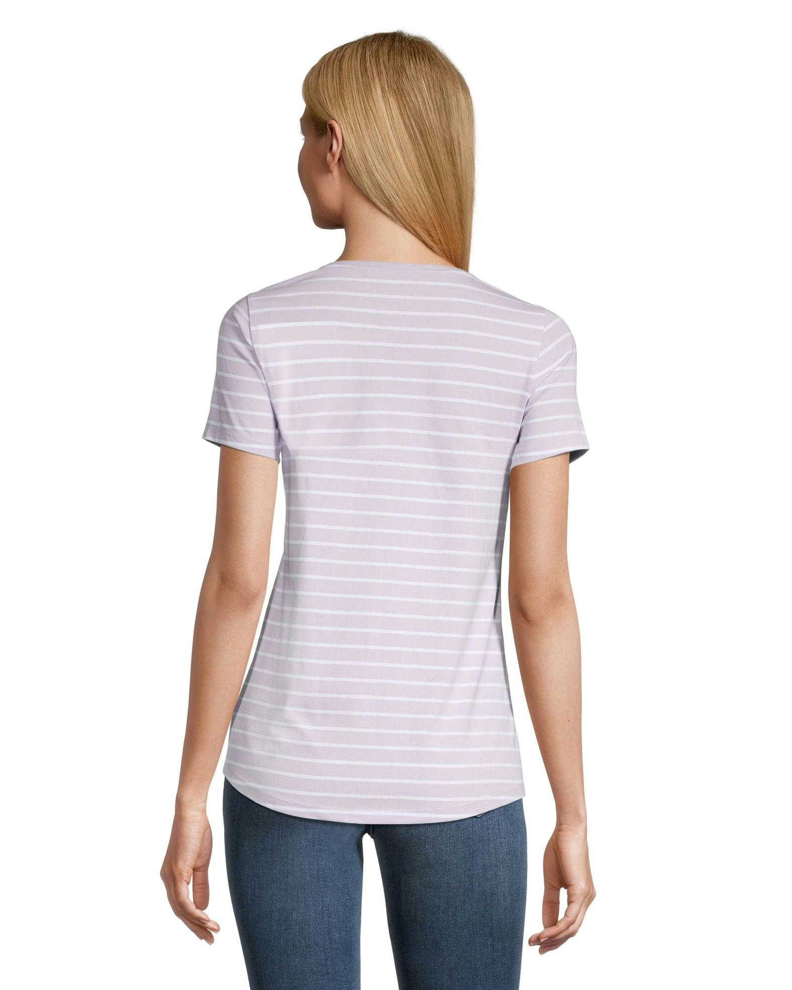 Denver Hayes Women's Semi-Fitted V-Neck T Shirt