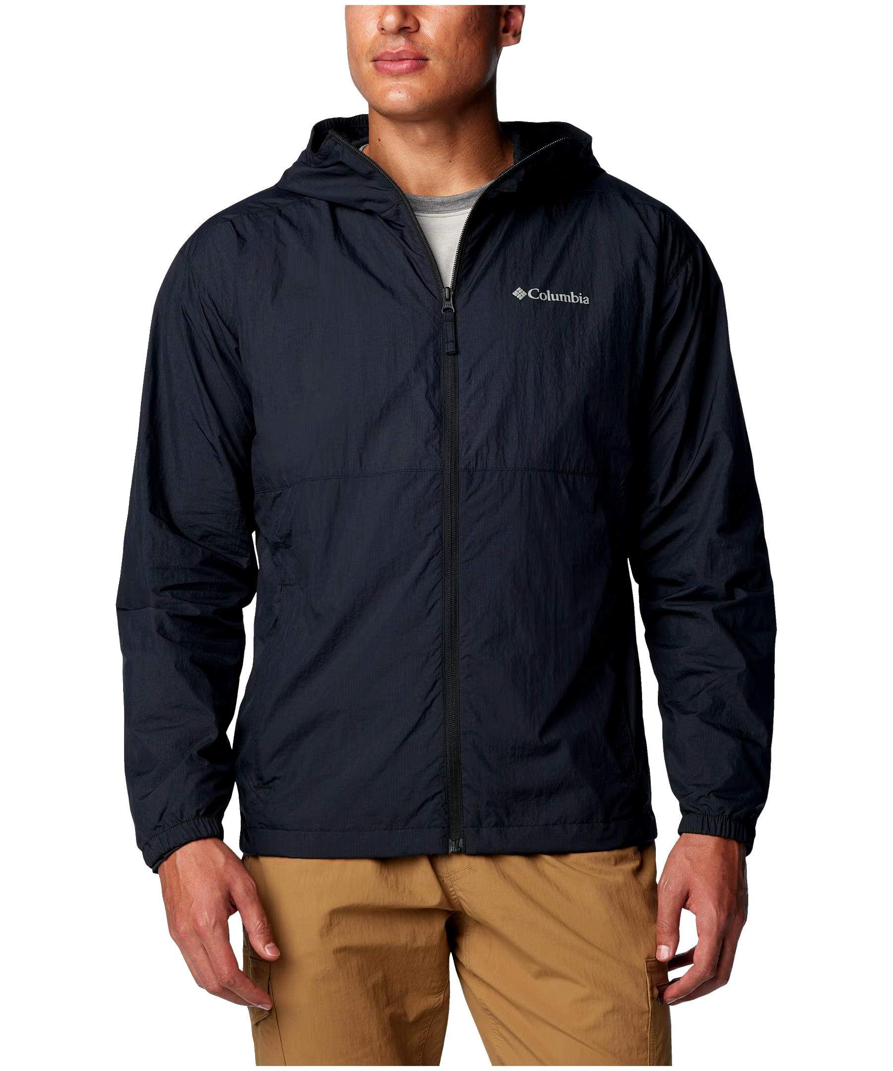 Columbia Men's Yocom Ridge Lined Packable Wind Jacket