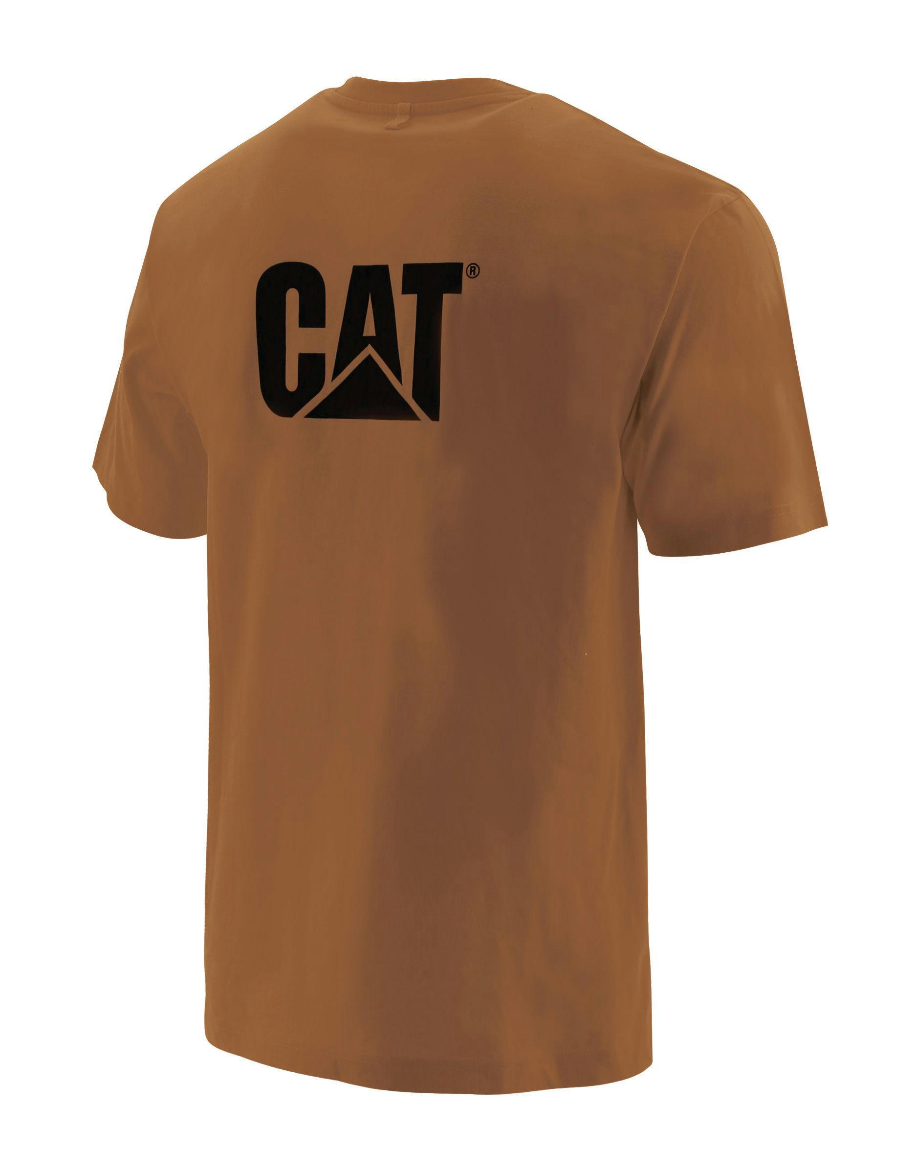 CAT Men's Pocket Logo Short Sleeve Work T Shirt