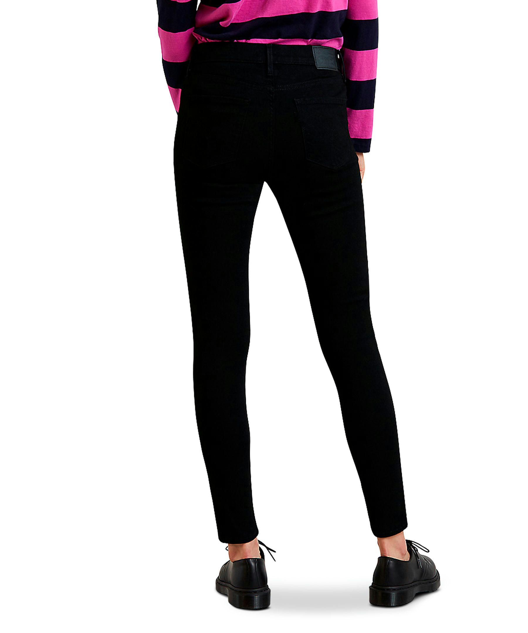 Levi's Women's 720 High Rise Super Skinny Jeans - Blackest Night