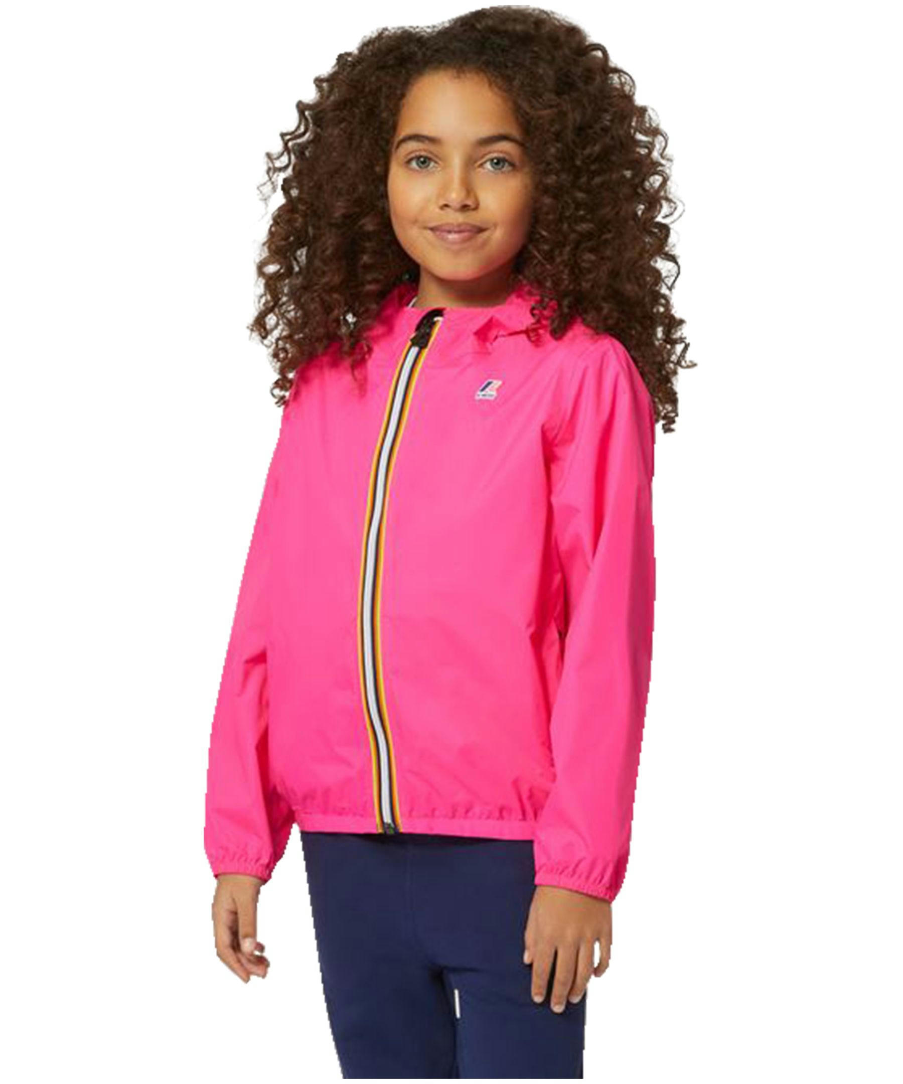 KWAY Kids' Unisex Le Vrai 3.0 Claude Water Resistant Rain Jacket